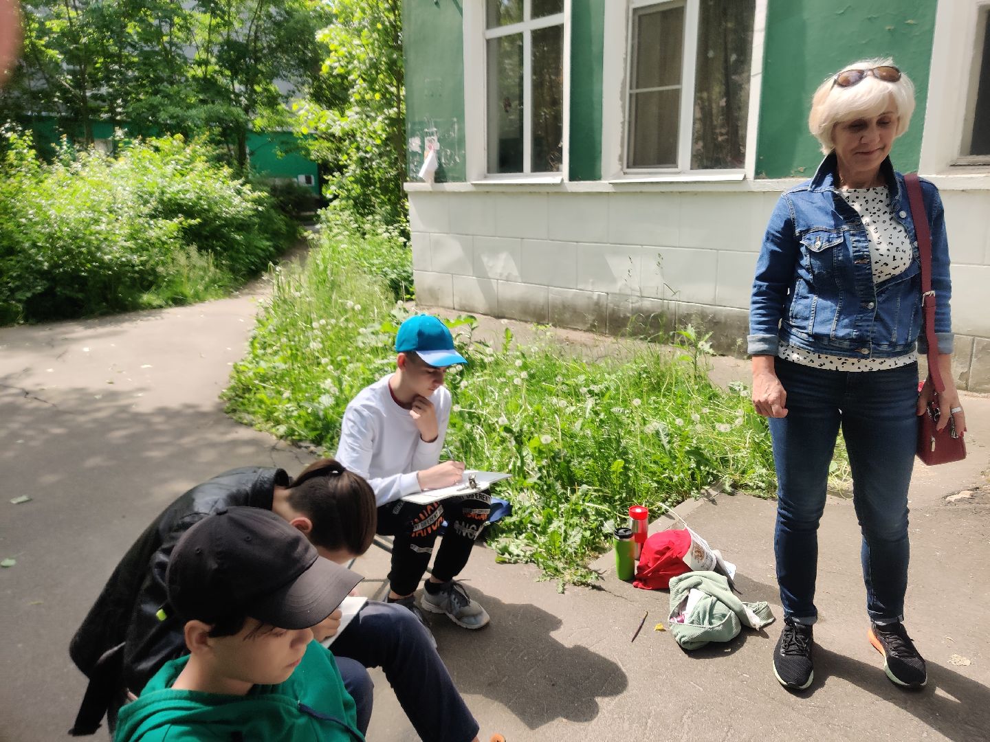 Красноармейск, Пушкинский, пленэр, юные художники, дополнительное образование