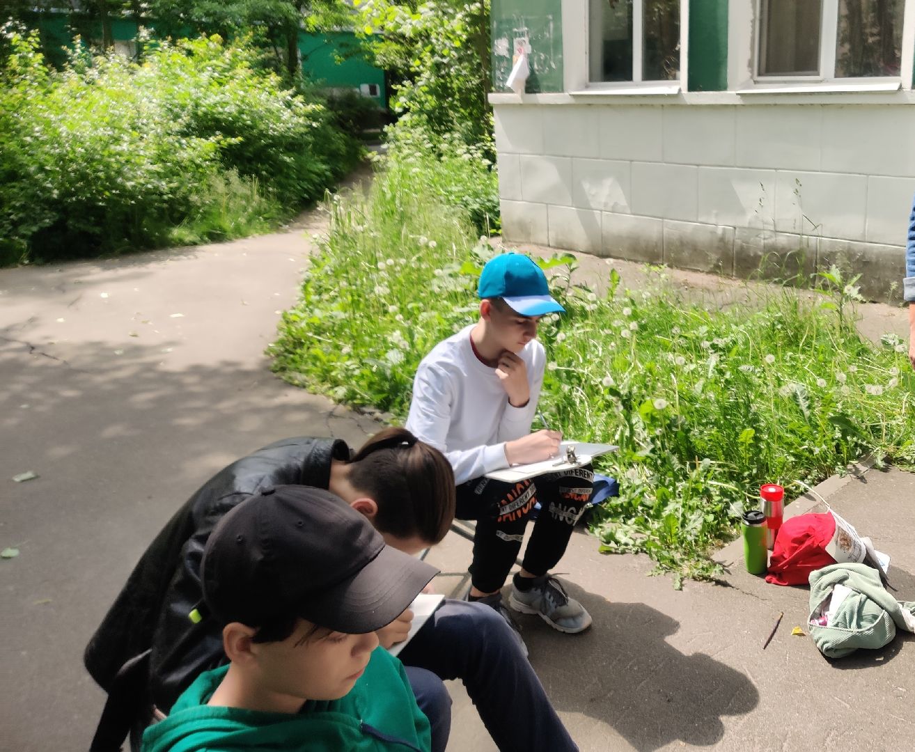 Красноармейск, Пушкинский, пленэр, юные художники, дополнительное образование