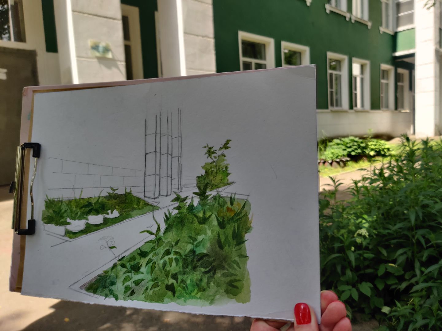 Красноармейск, Пушкинский, пленэр, юные художники, дополнительное образование