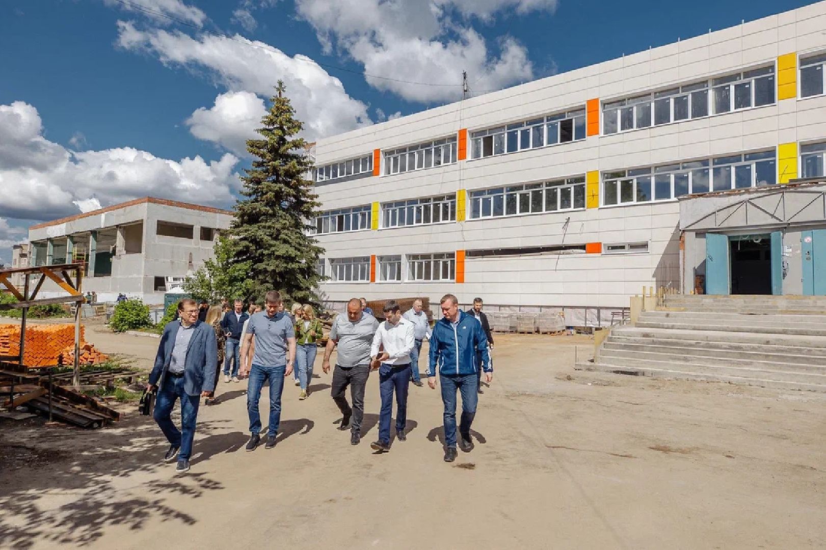 Образование, капитальный ремонт, школа, Куровское, Орехово-Зуево, губернатор