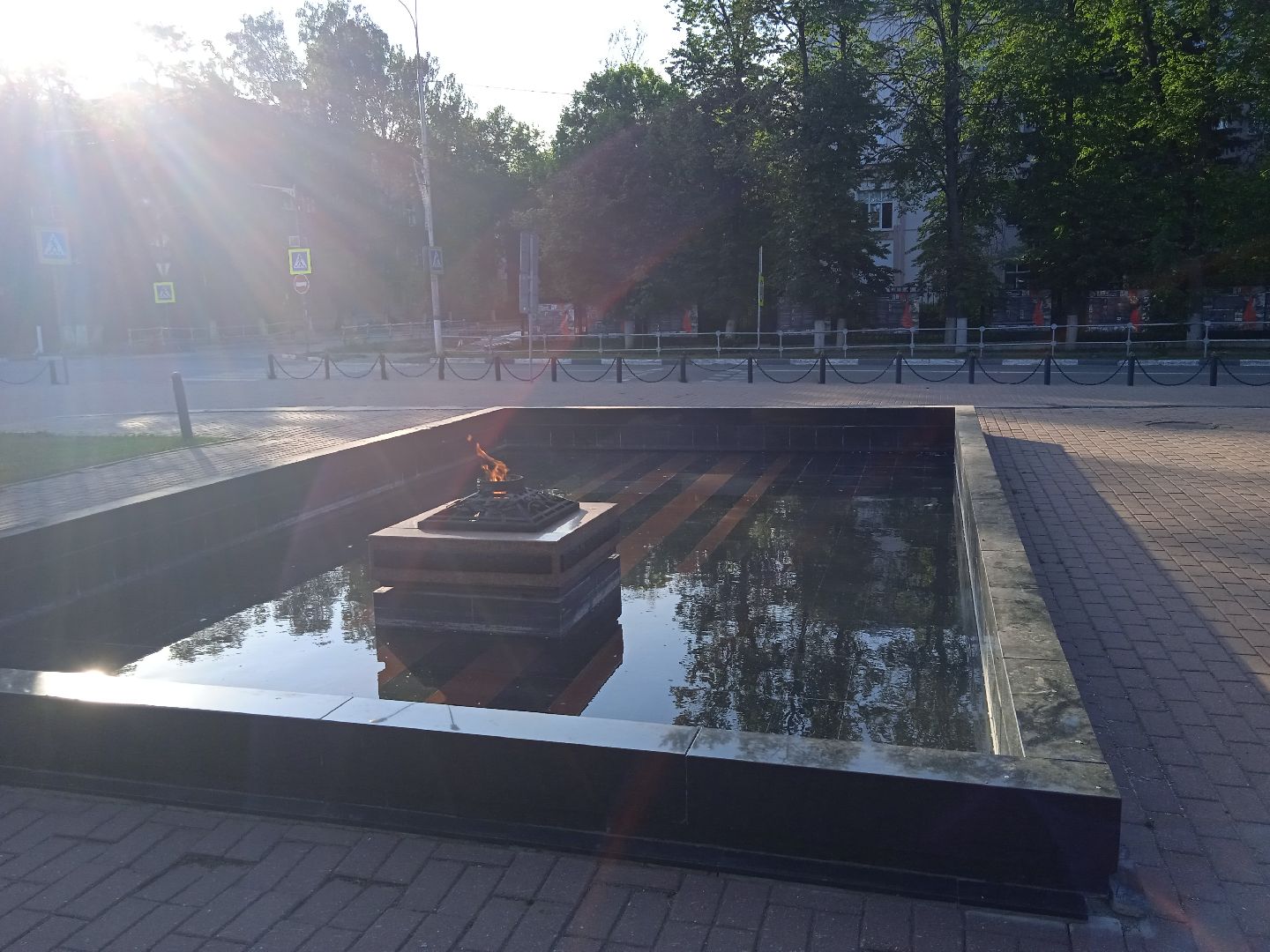 Вечный, огонь, вандалы, краска