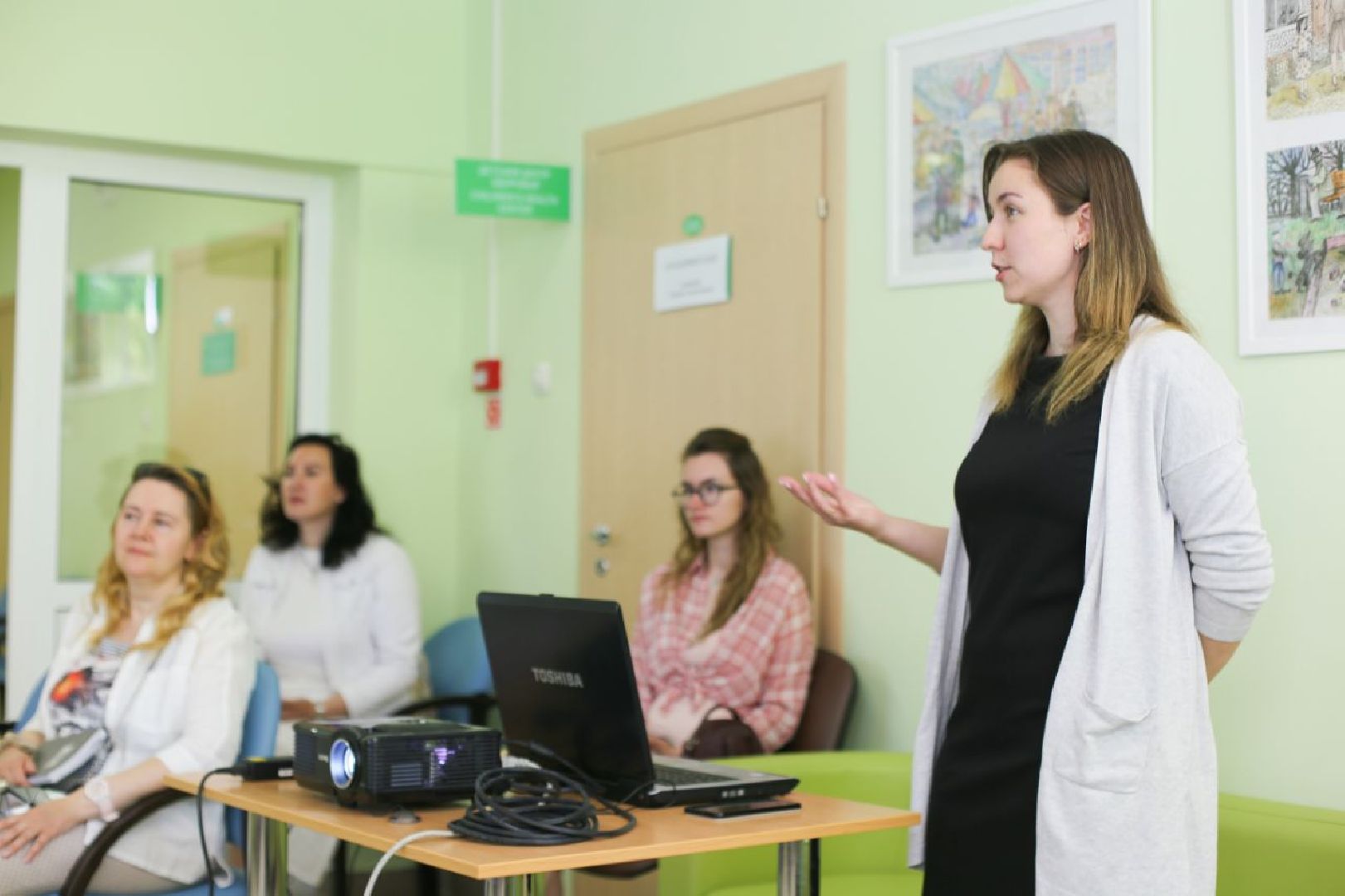 Школа здоровья, детская поликлиника, Дубненская городская больница, Дубна