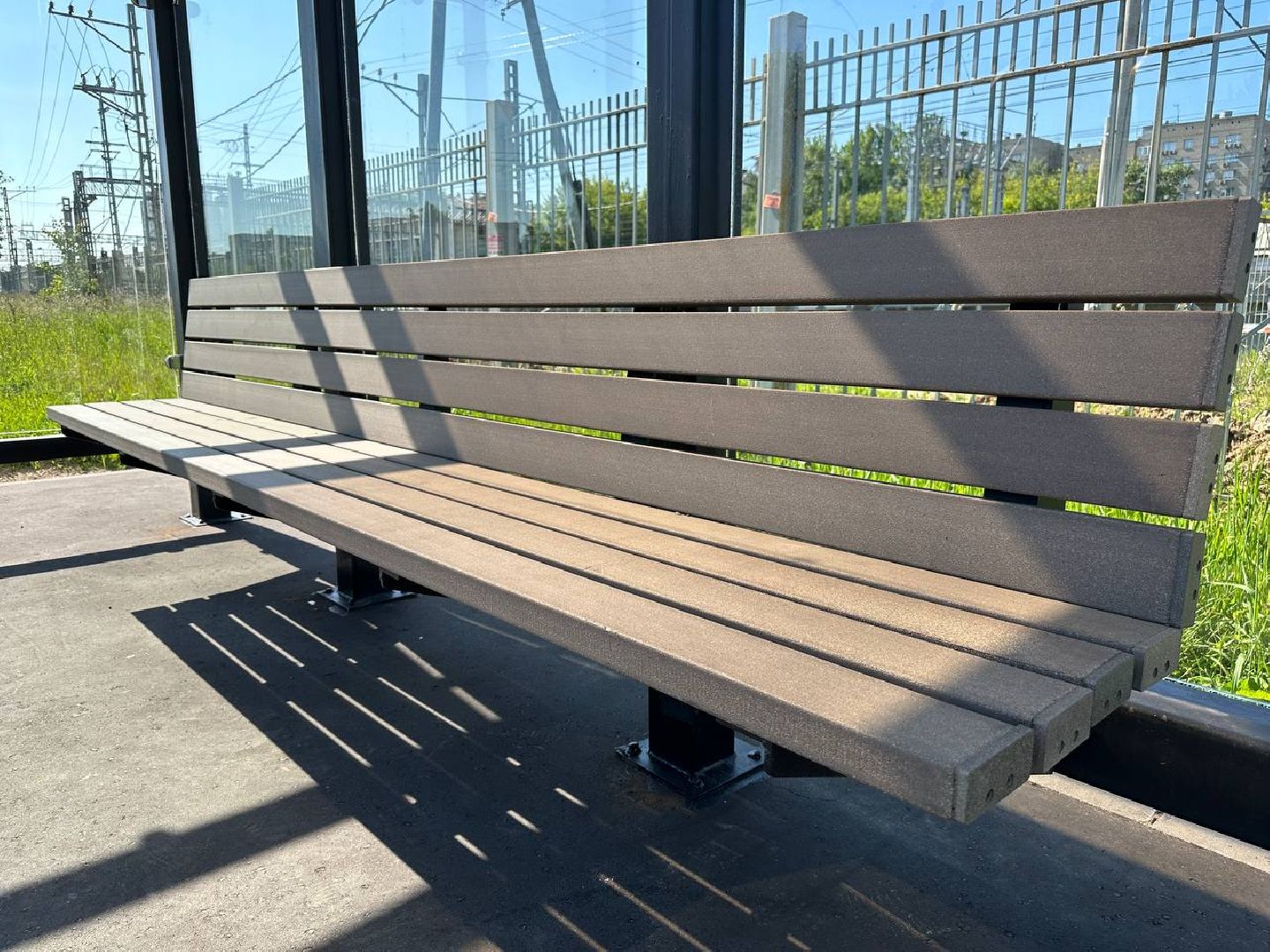 Реутов, благоустройство, остановки, лавочки, урны