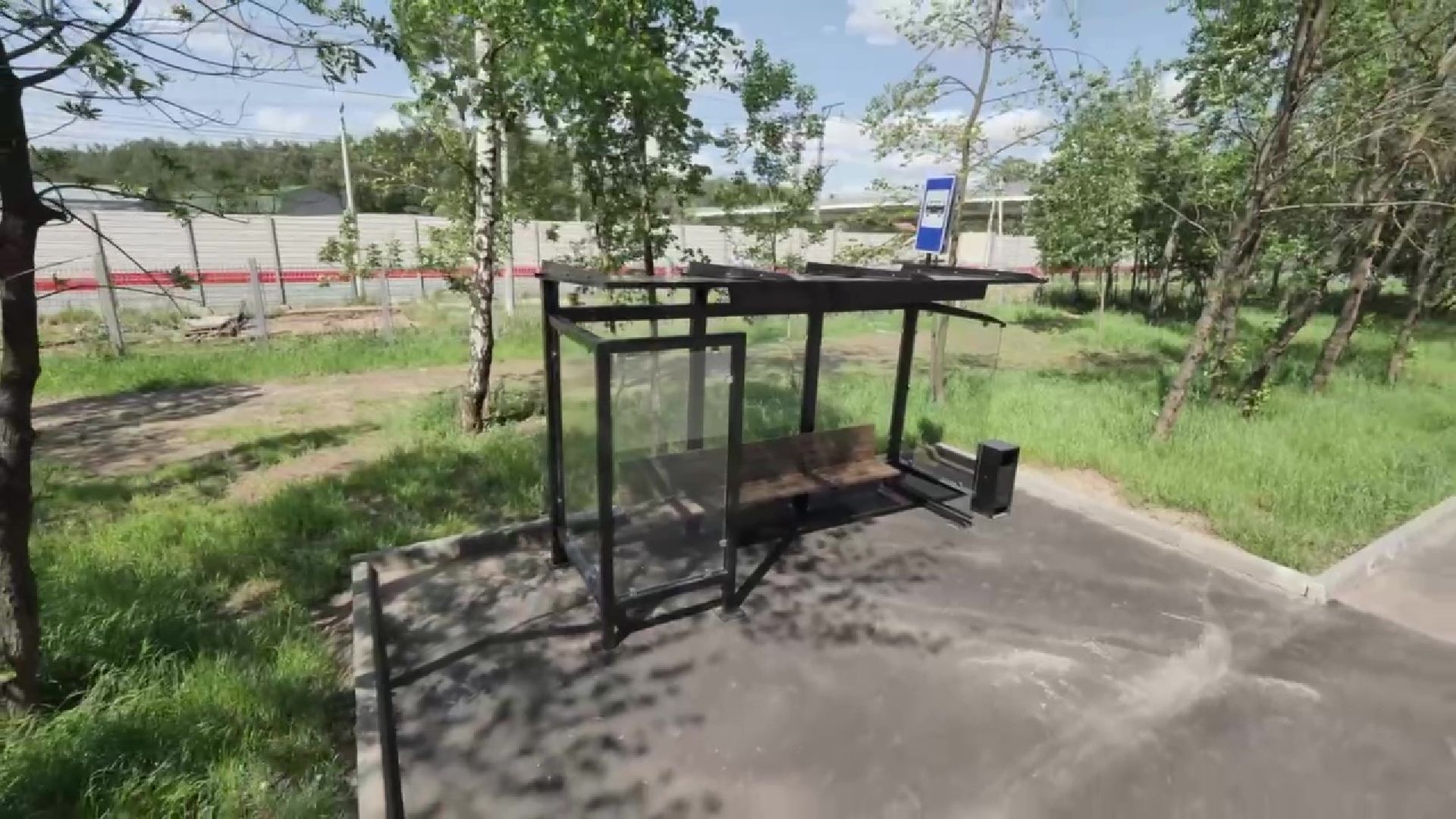 Реутов, благоустройство, остановки, лавочки, урны