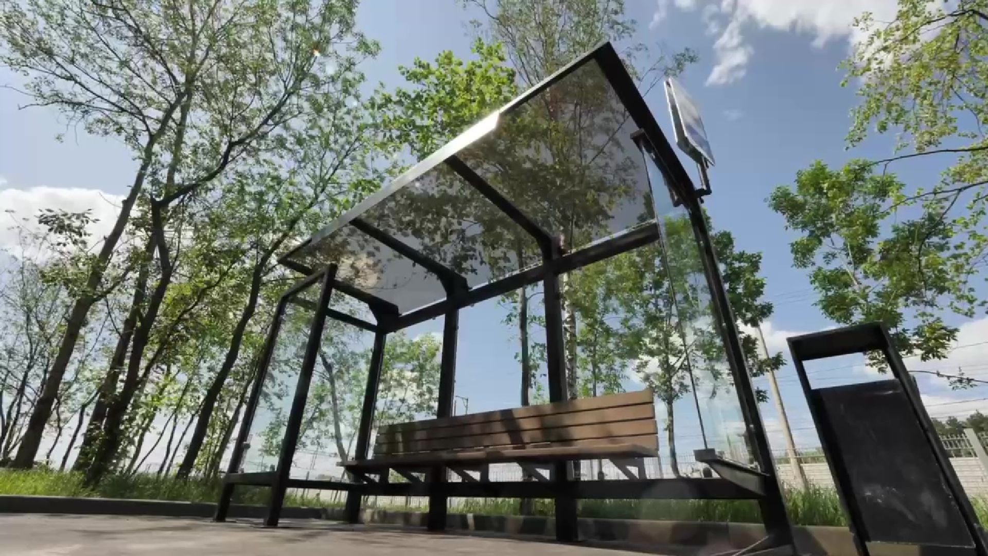 Реутов, благоустройство, остановки, лавочки, урны