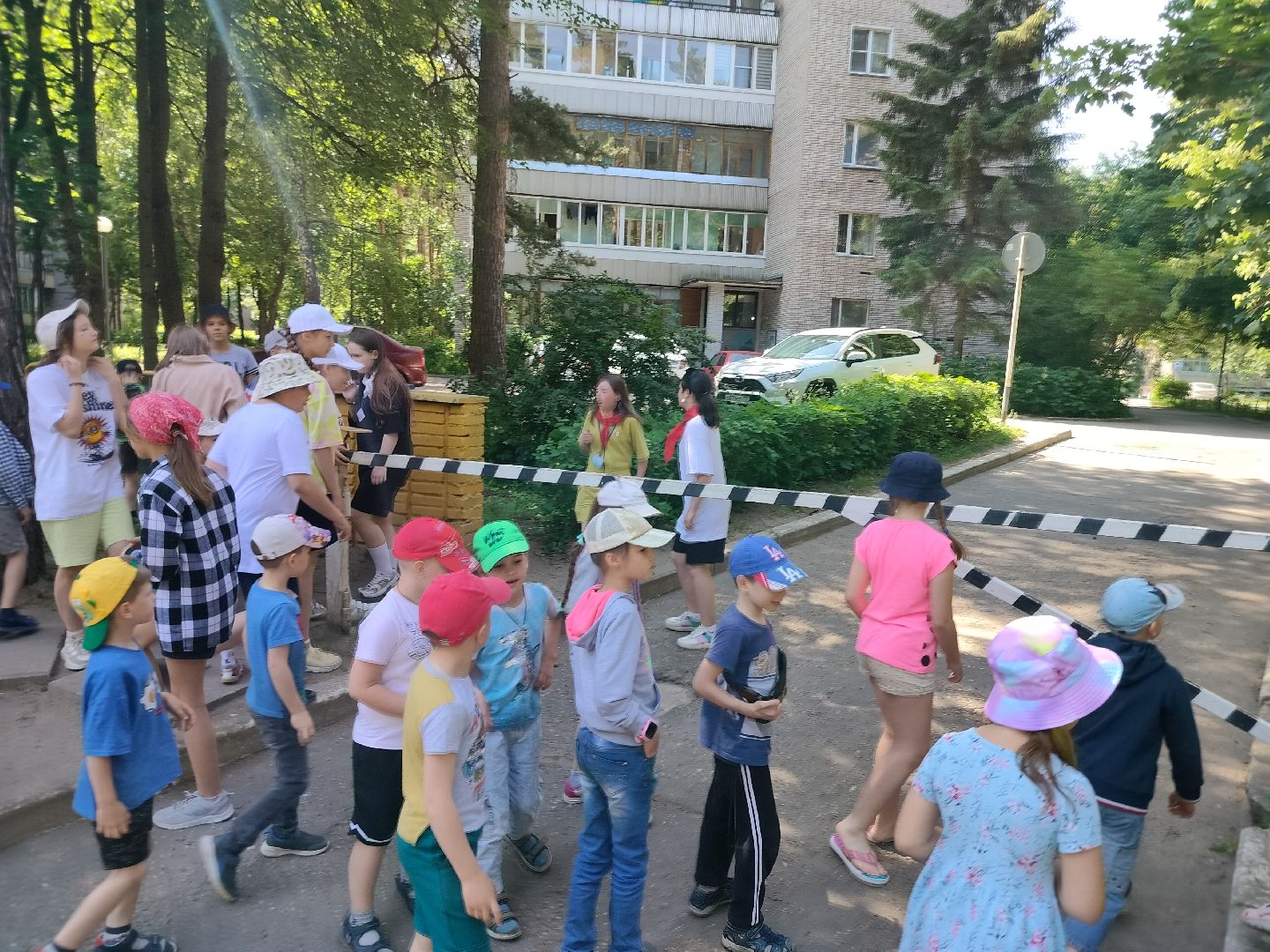 летний лагерь, каникулы, дети, Протвино, ДЮЦ Горизонт