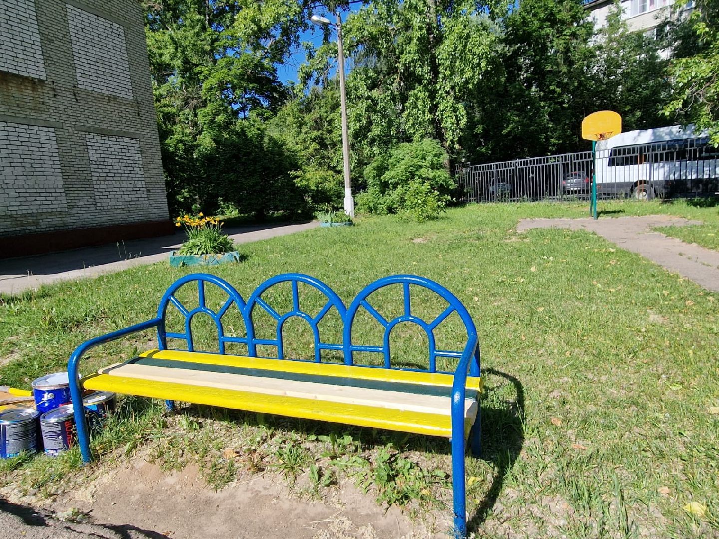 Химки, школа, благоустройство, ремонт школы