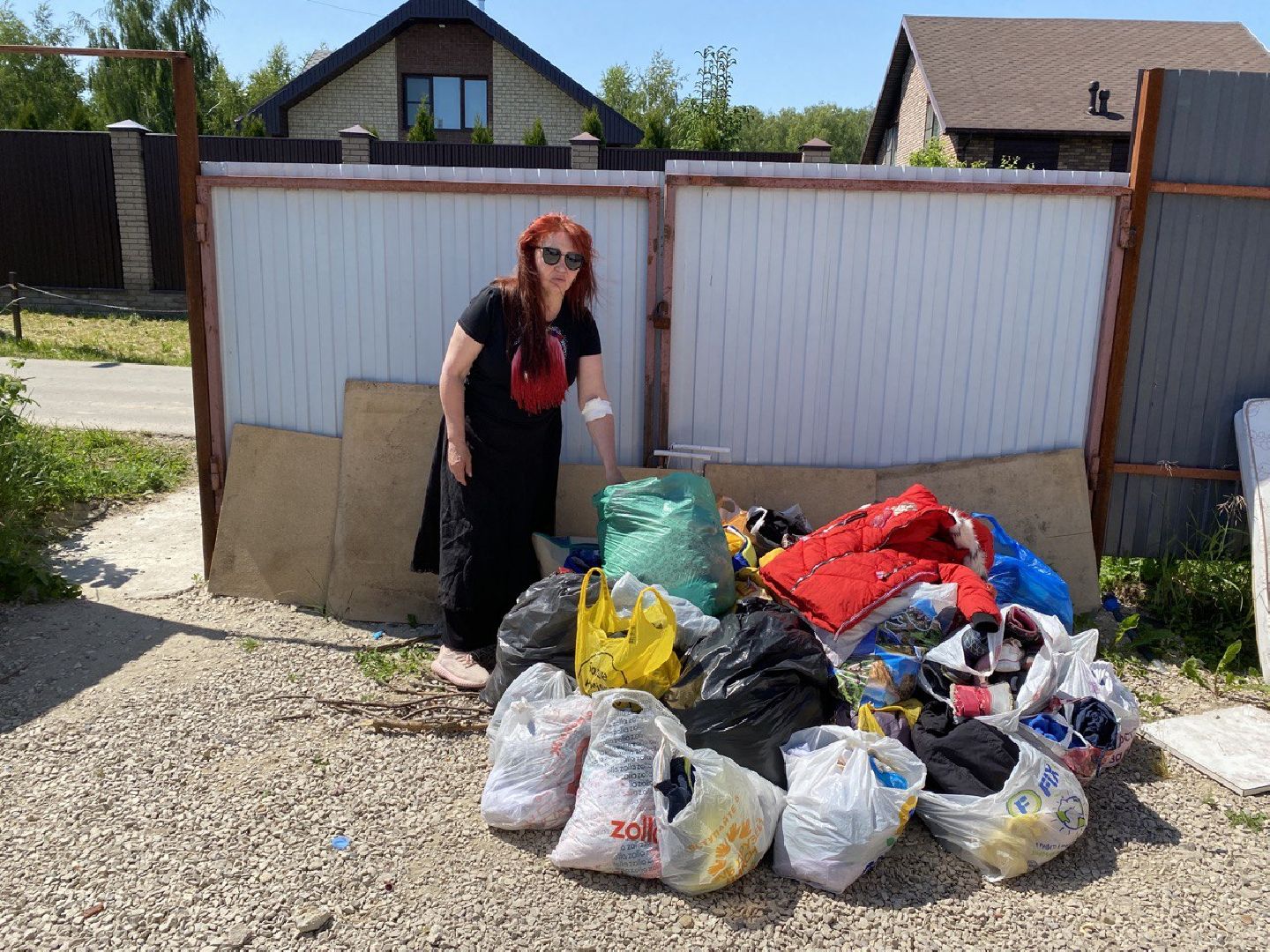 Чехов, благотворительность, помощь, многодетные семьи, вещи, деревня