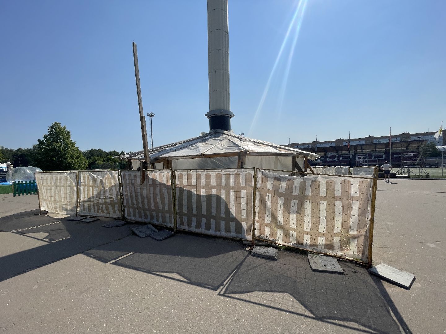 Одинцово, стела, монумент, христианство, благоустройство,