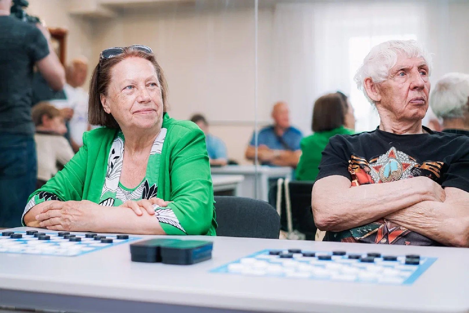 Активное долголетие, спорт, шашки, Орехово-Зуево