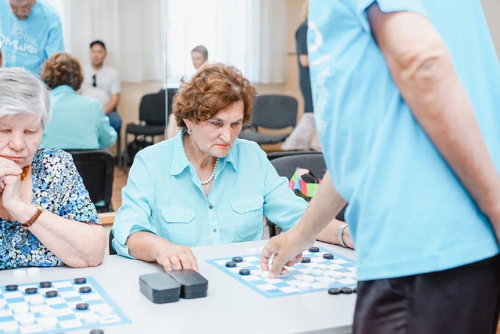 Активное долголетие, спорт, шашки, Орехово-Зуево