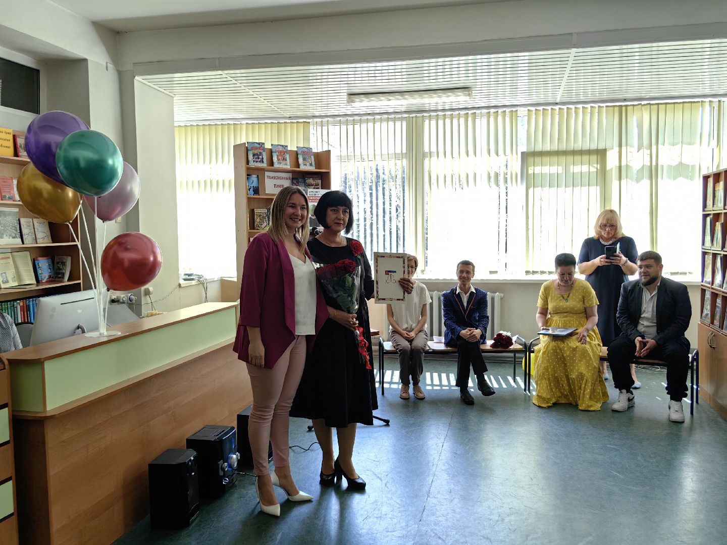 Юбилей, праздник, библиотека, читатель