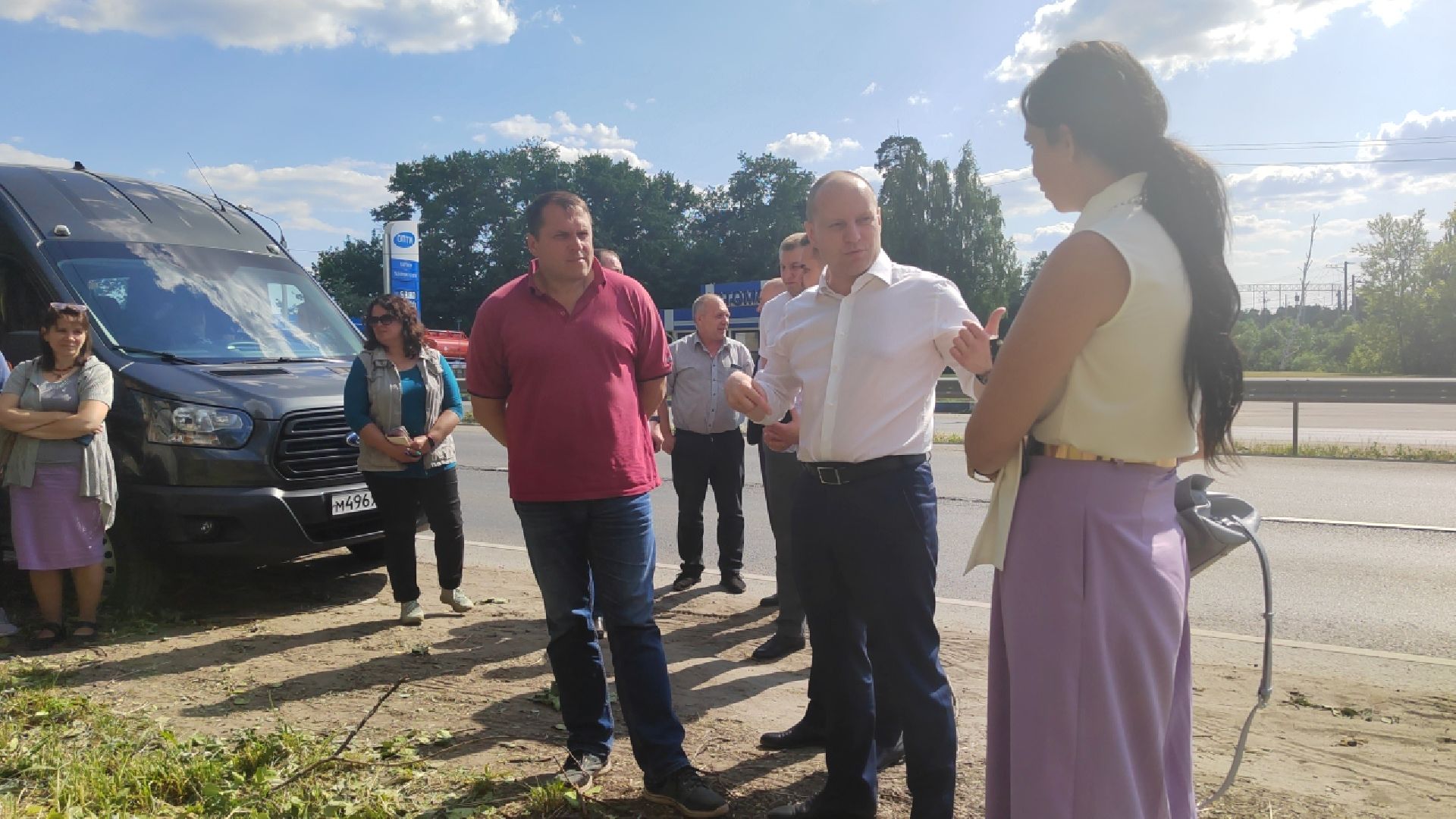 Пушкино, дороги, транспорт