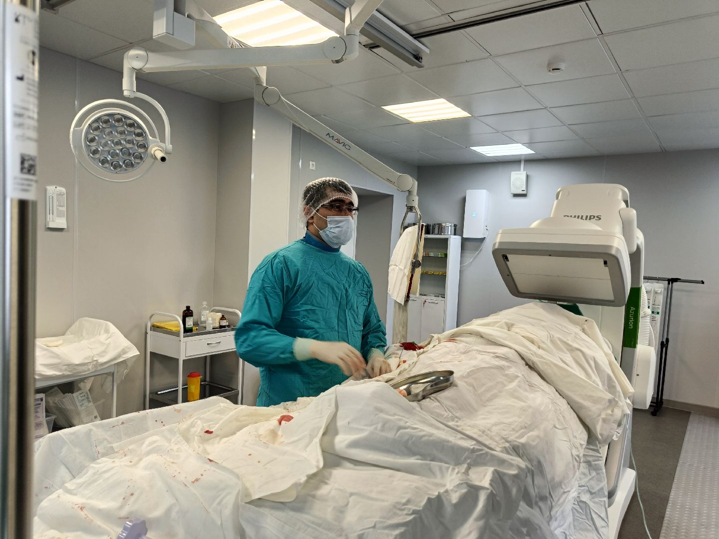 Операция, стентирование, сосудистый центр, ФБУЗ МСЧ №9 ФМБА России, Дубна