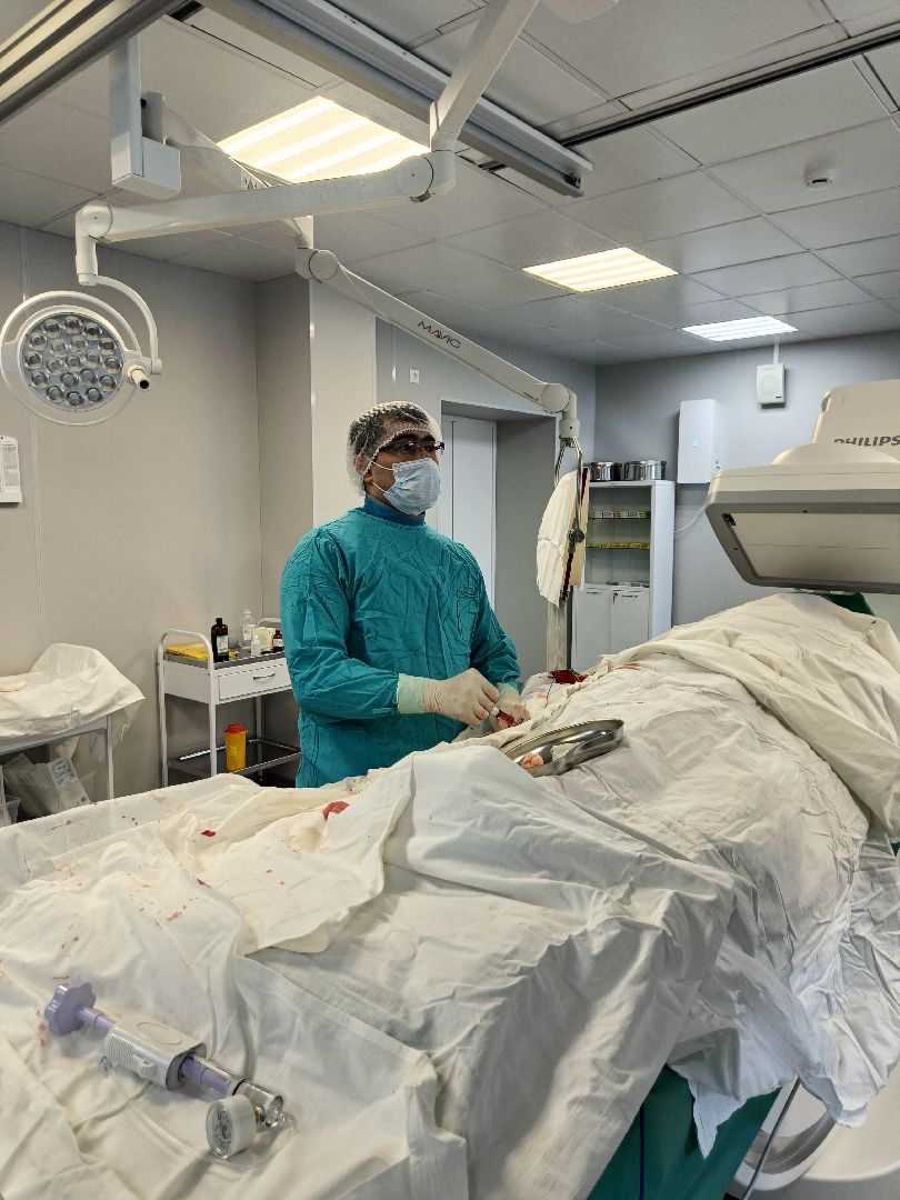 Операция, стентирование, сосудистый центр, ФБУЗ МСЧ №9 ФМБА России, Дубна