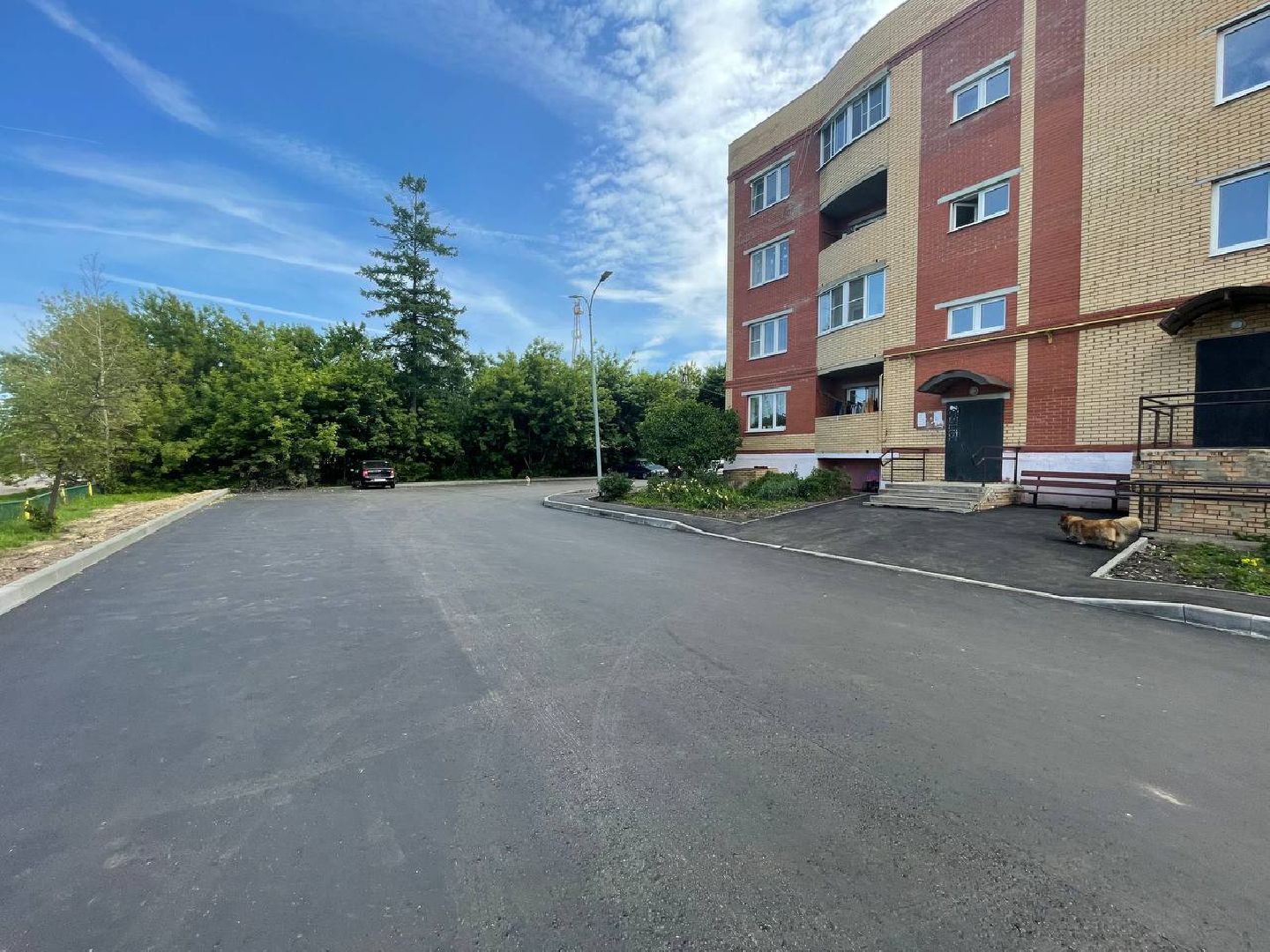 Серебряные Пруды, Шеметов, благоустройство дворов