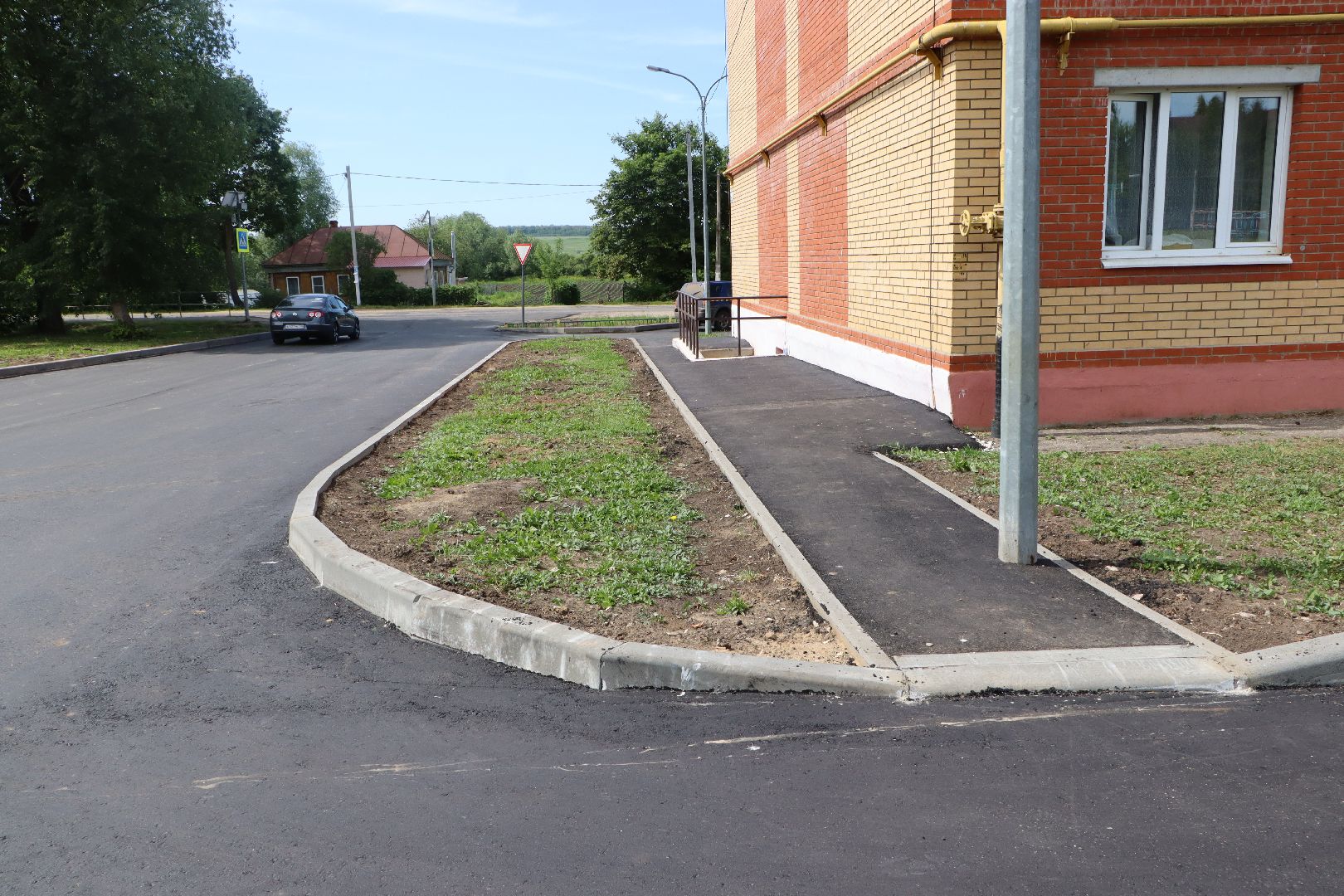 Серебряные Пруды, Шеметов, благоустройство дворов