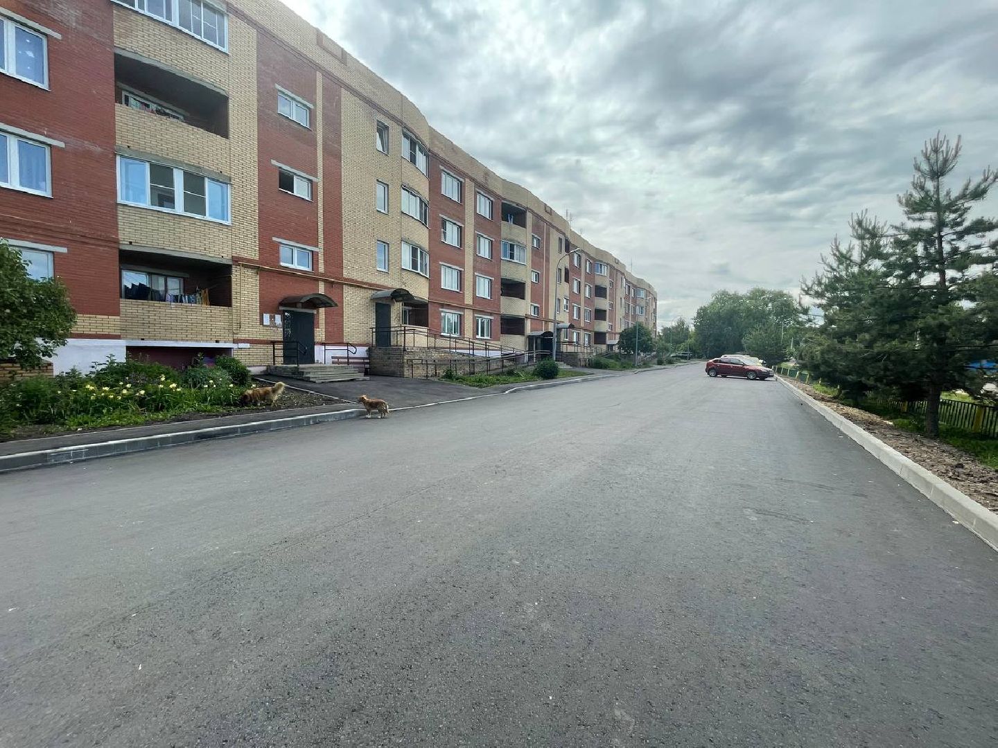 Серебряные Пруды, Шеметов, благоустройство дворов