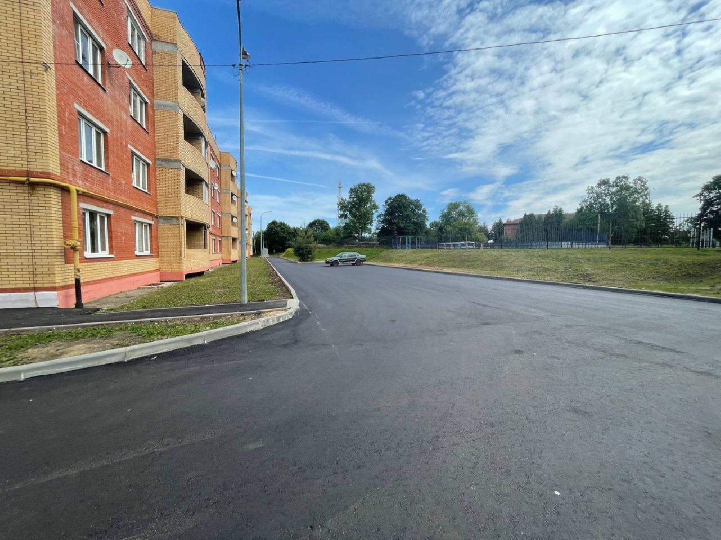 Серебряные Пруды, Шеметов, благоустройство дворов