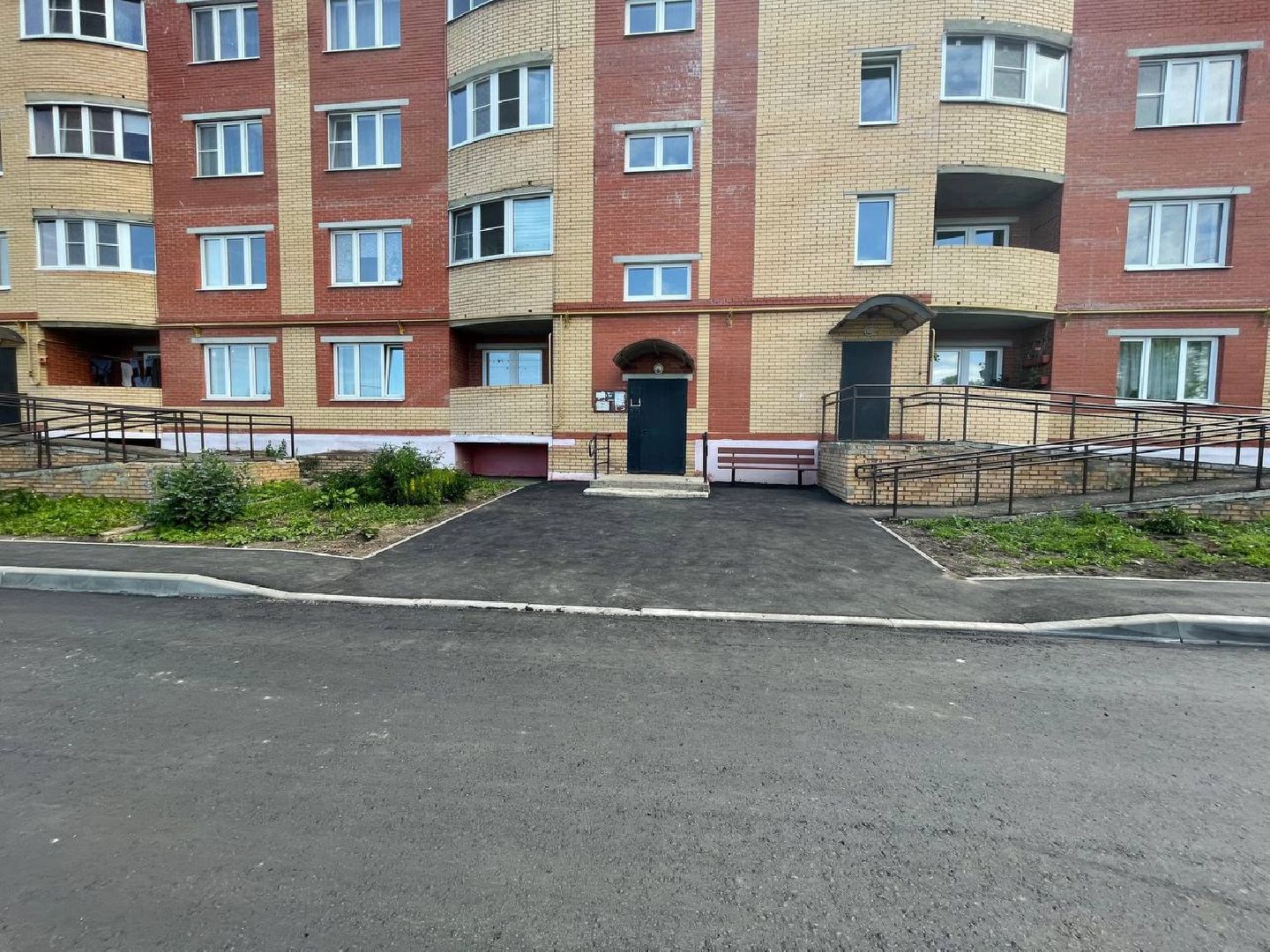 Серебряные Пруды, Шеметов, благоустройство дворов