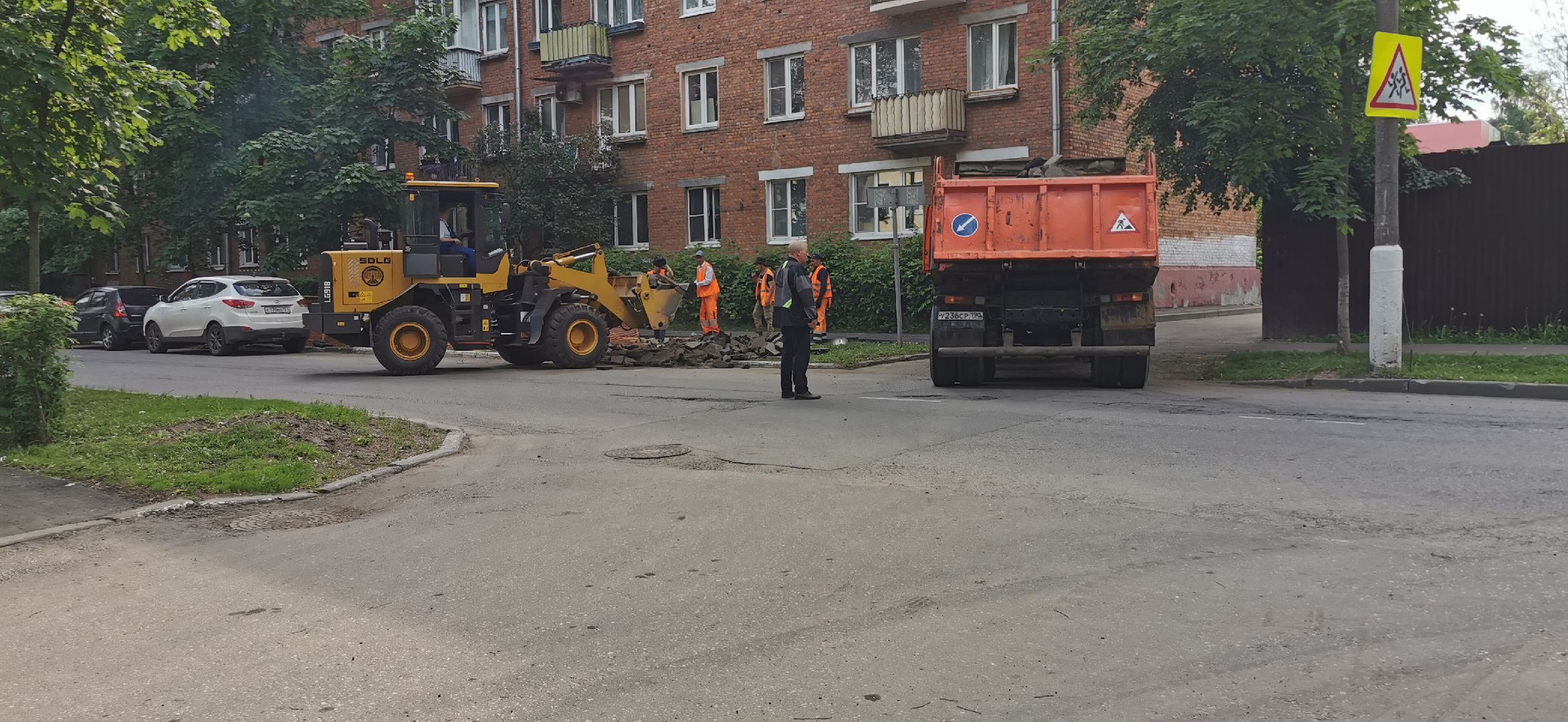 ремонт дорог, тротуары, благоустройство,