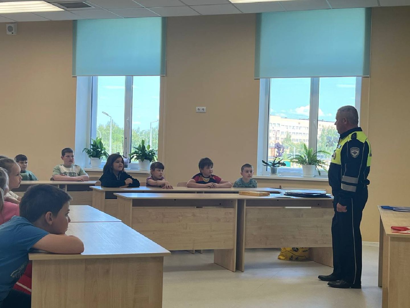 Солнечногорск, гибдд, урок, дети, лагерь