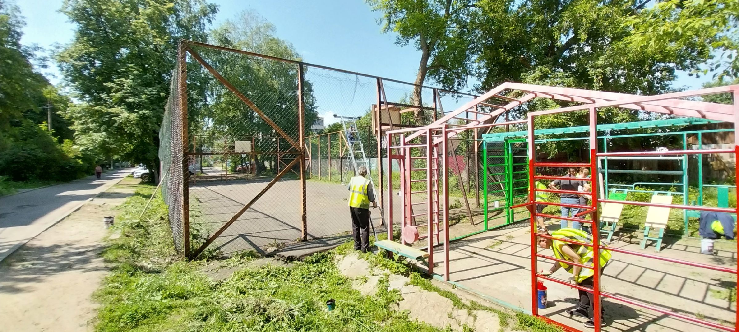 коломна, дети, детская площадка