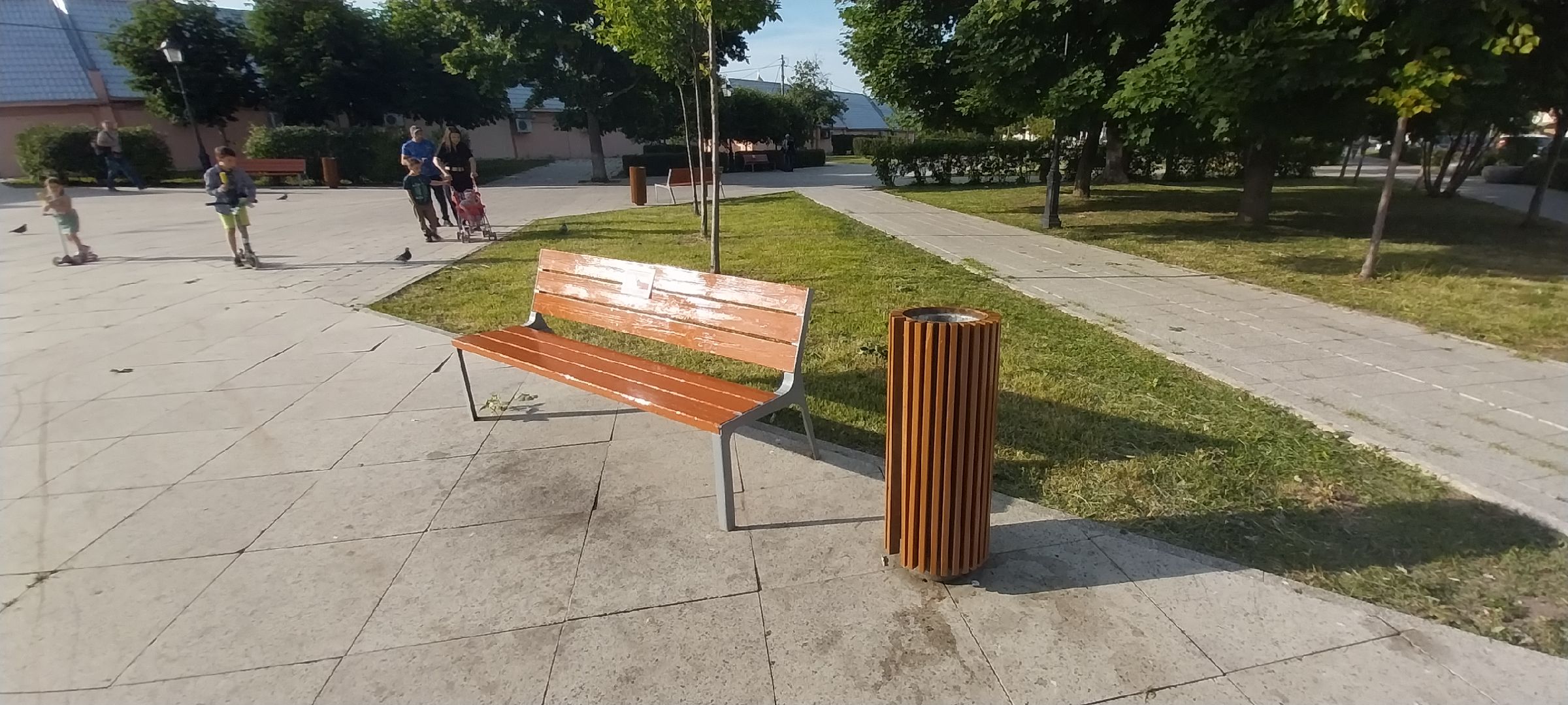 городскойокругколомна, сквер, лавочки