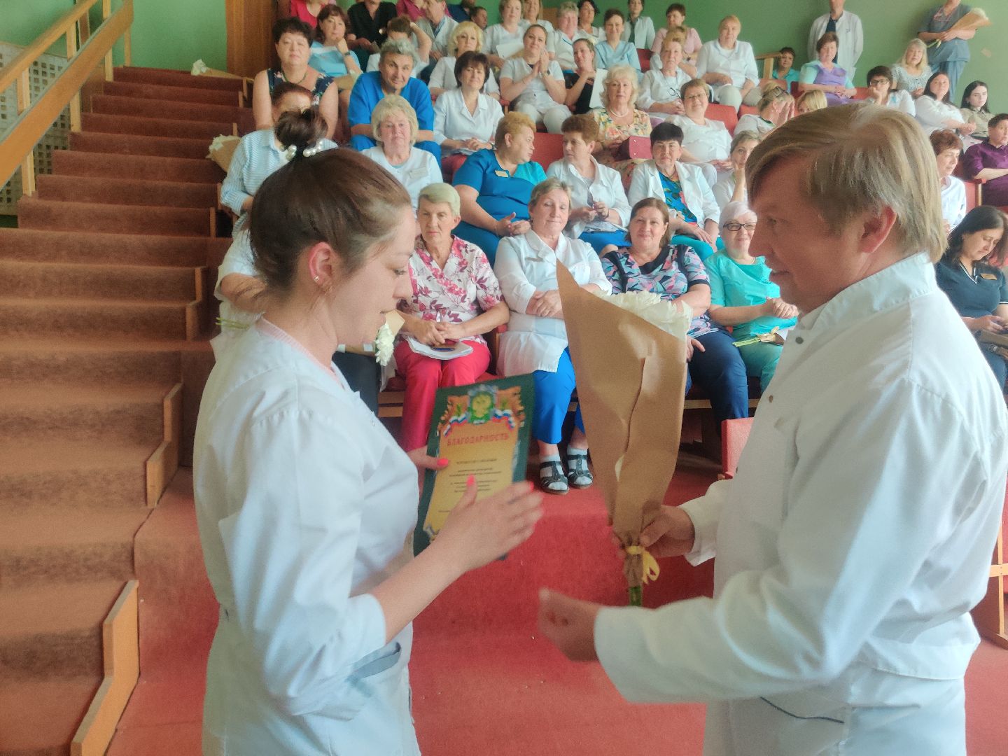 Красноармейск, Пушкинский, день медработника, золотой крест ФМБА