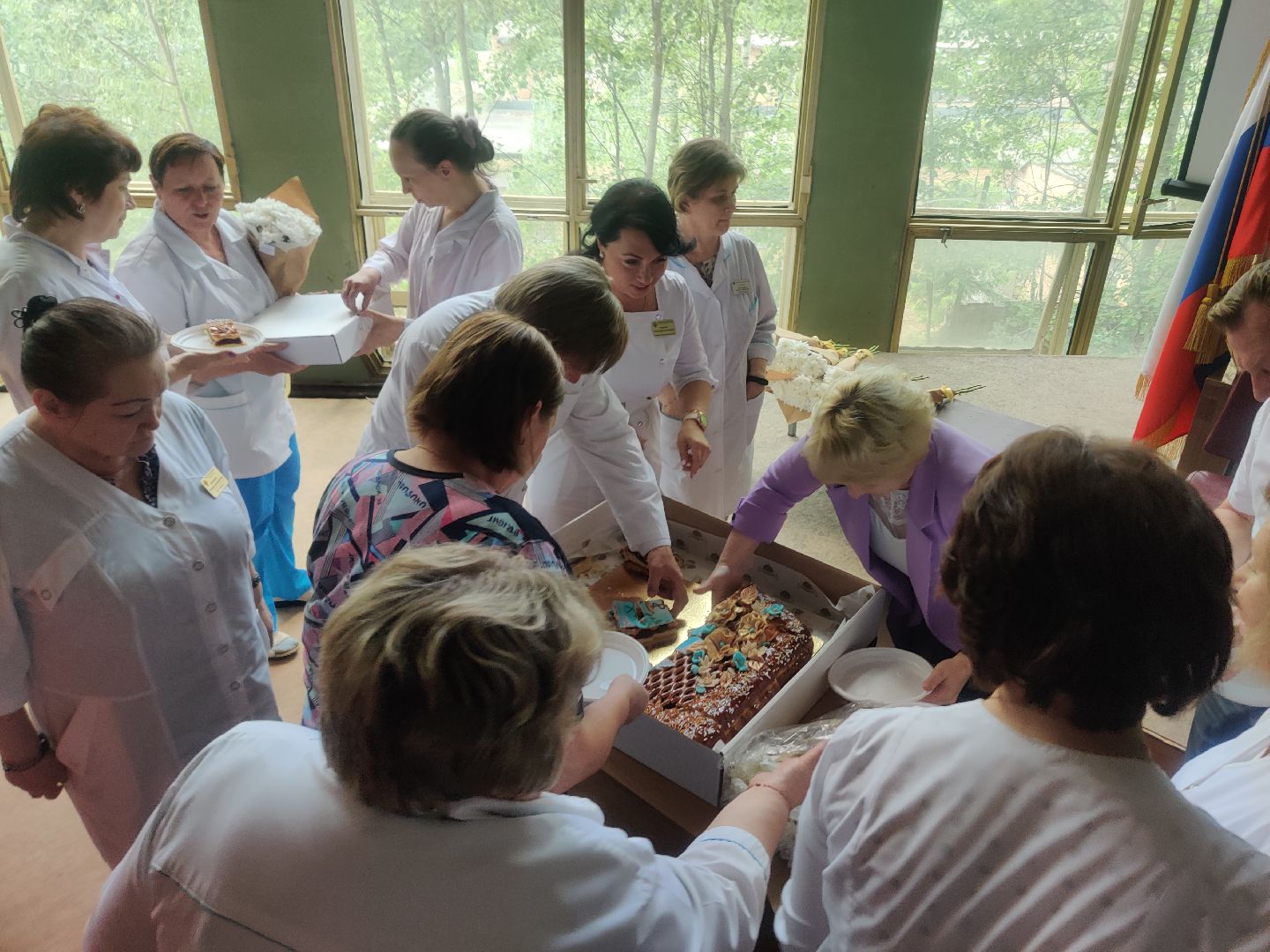 Красноармейск, Пушкинский, день медработника, золотой крест ФМБА