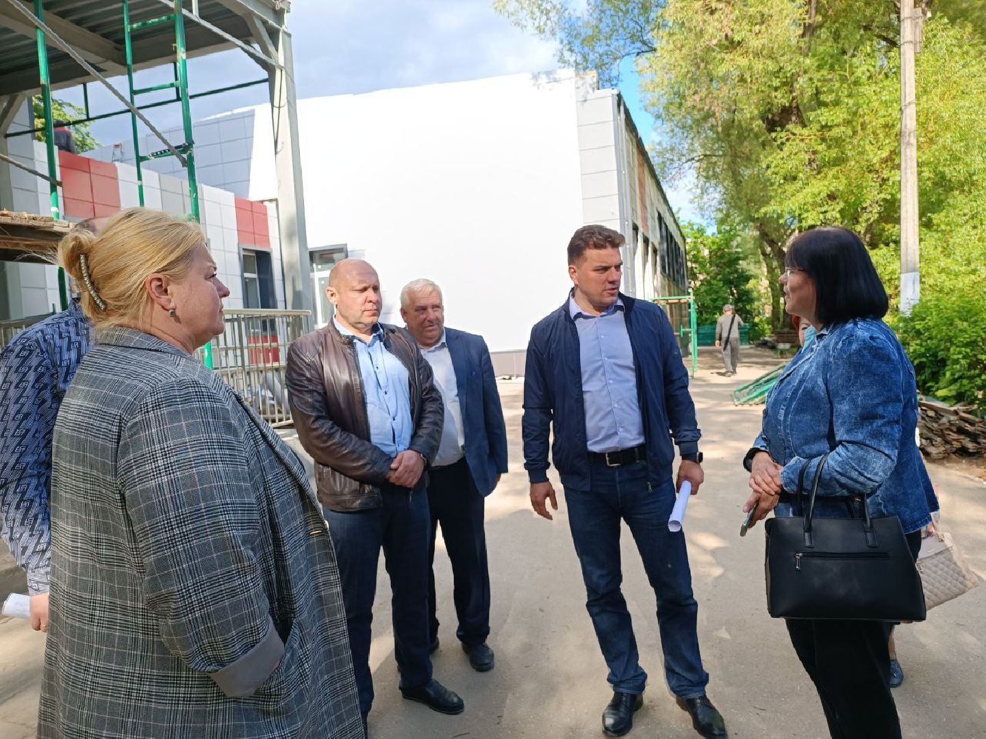 Можайск, Можайский городской округ, капитальный ремонт, школа, образование, дети, глава округа, ремонт, образовательное учреждение