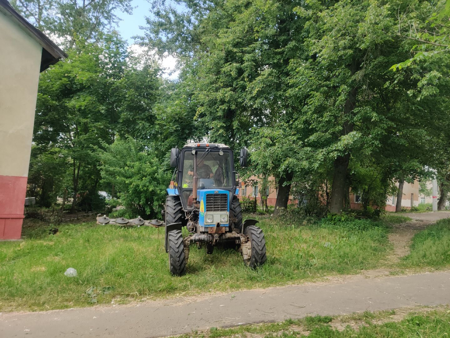 Красноармейск, Пушкинский, покос травы, содержание территорий, ГУСТ
