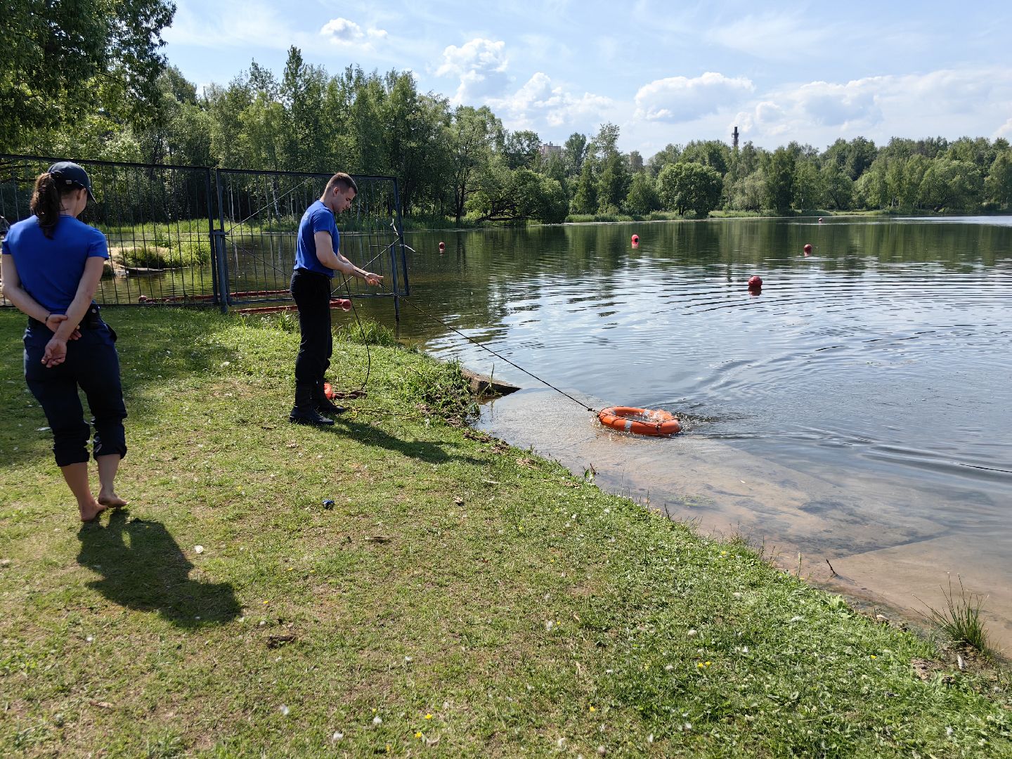 Служба спасения, водоём, лес, правила поведения