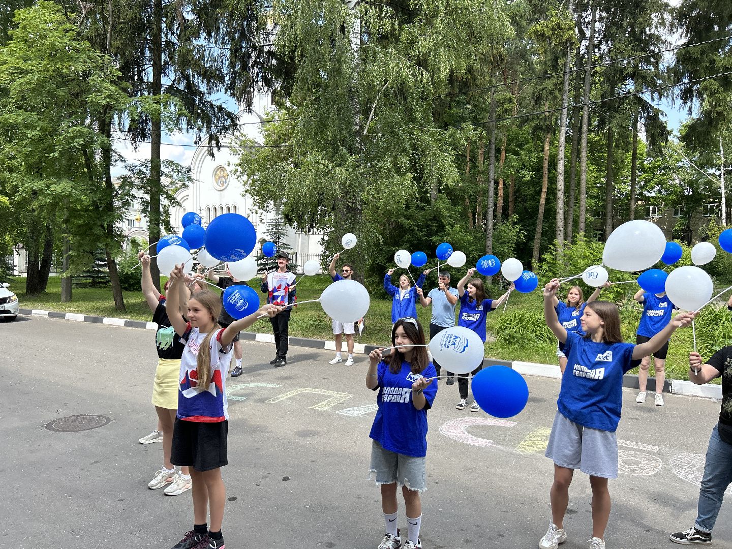 День медицинского работника, флешмоб, волонтеры, Фрязино