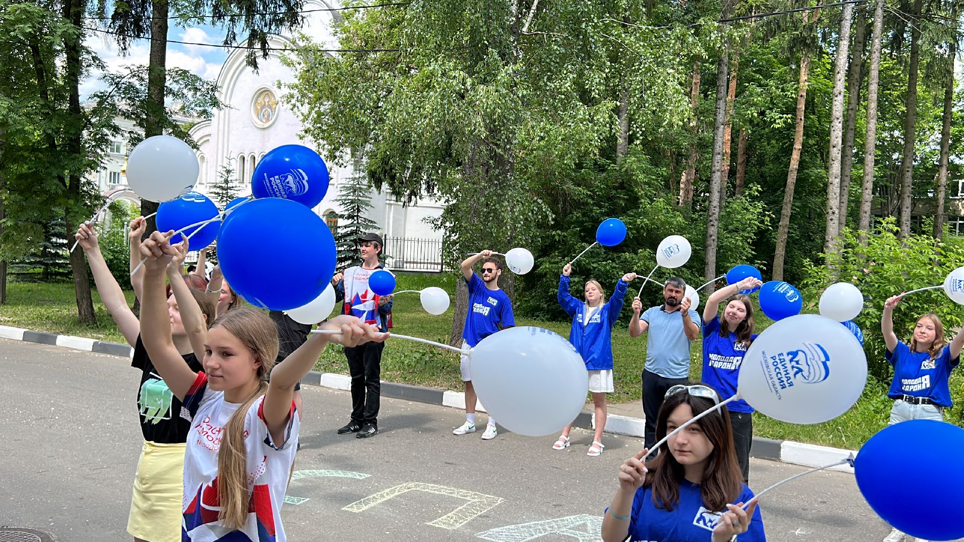 День медицинского работника, флешмоб, волонтеры, Фрязино