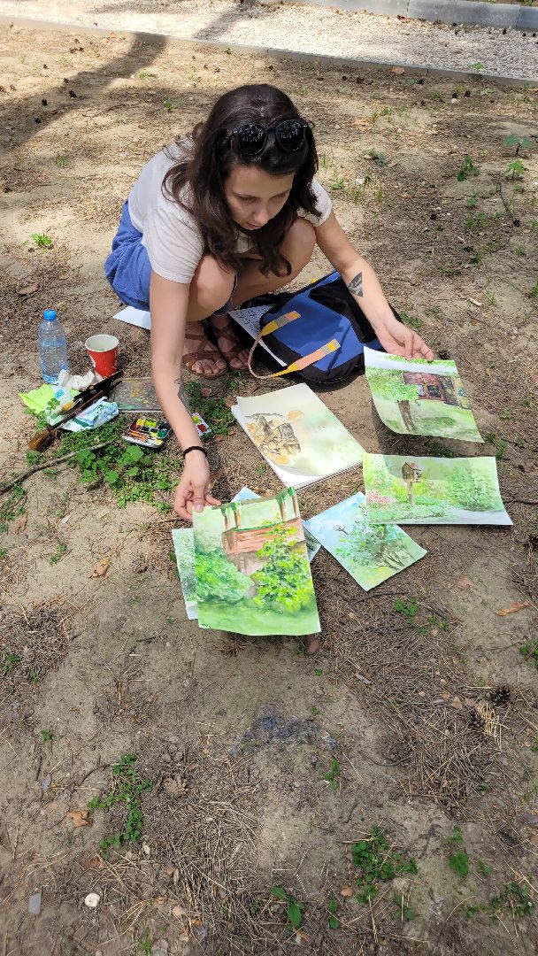 творчество; художники; видное; пленэр; природа