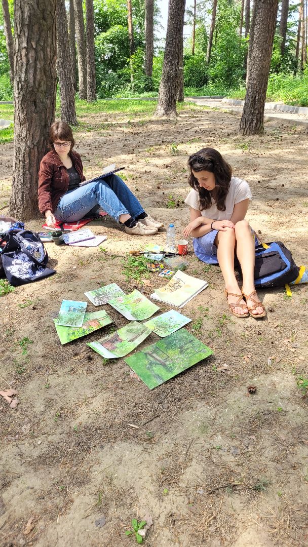 творчество; художники; видное; пленэр; природа