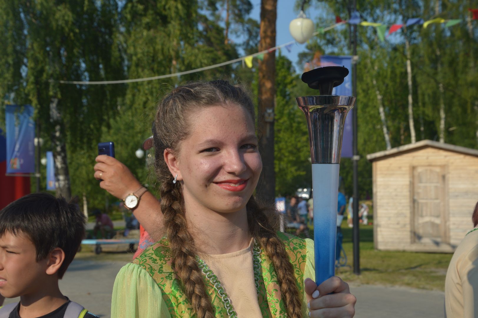 Шатура, Бег Гармонии, финиш, парк,