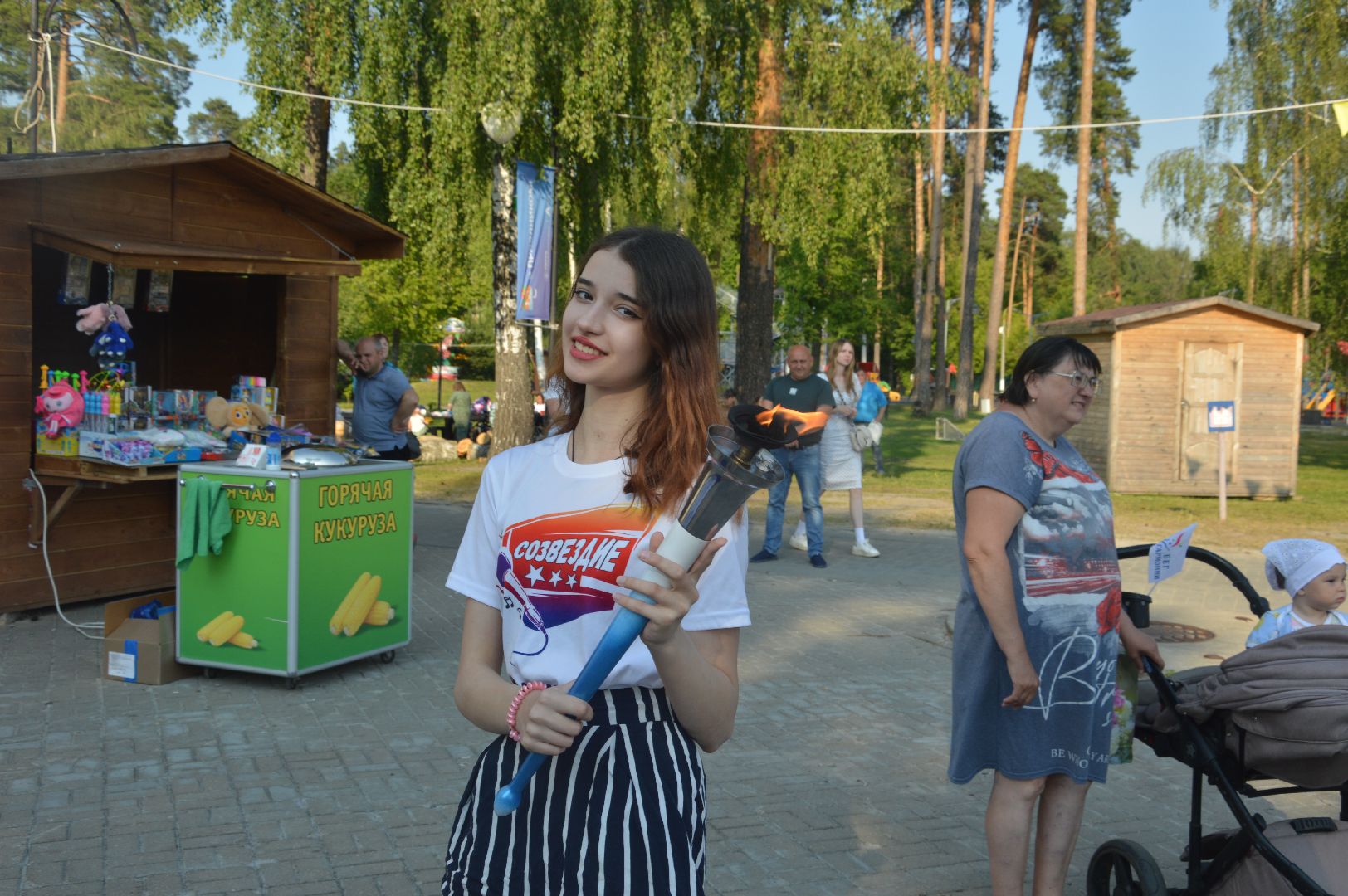 Шатура, Бег Гармонии, финиш, парк,