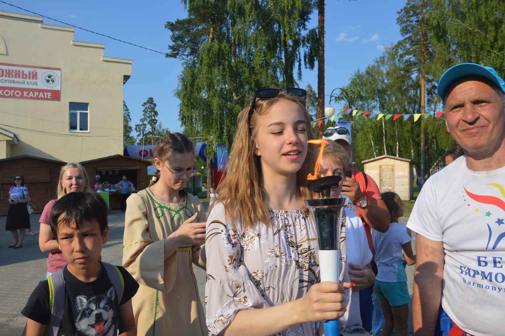 Шатура, Бег Гармонии, финиш, парк,