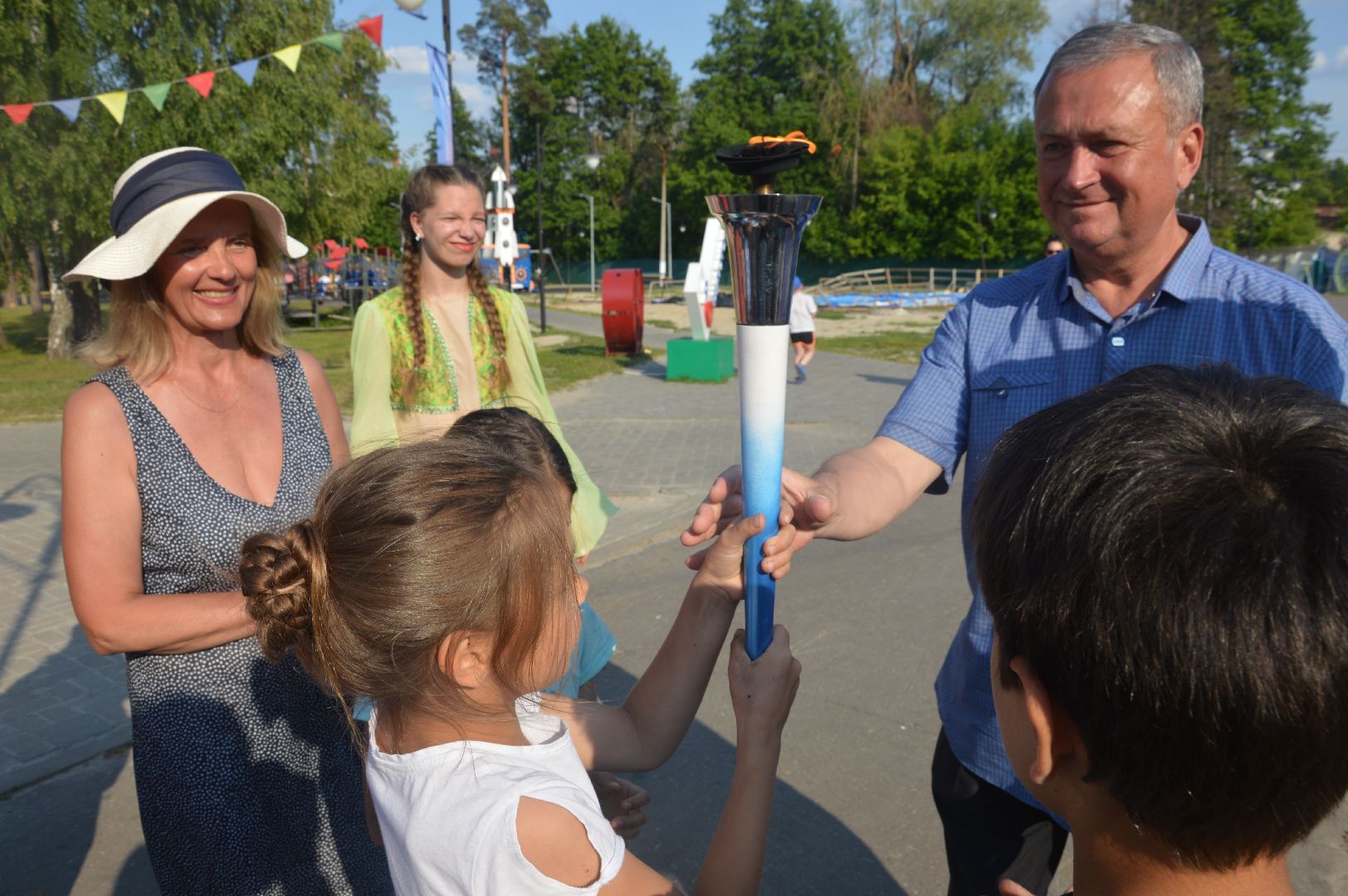 Шатура, Бег Гармонии, финиш, парк,