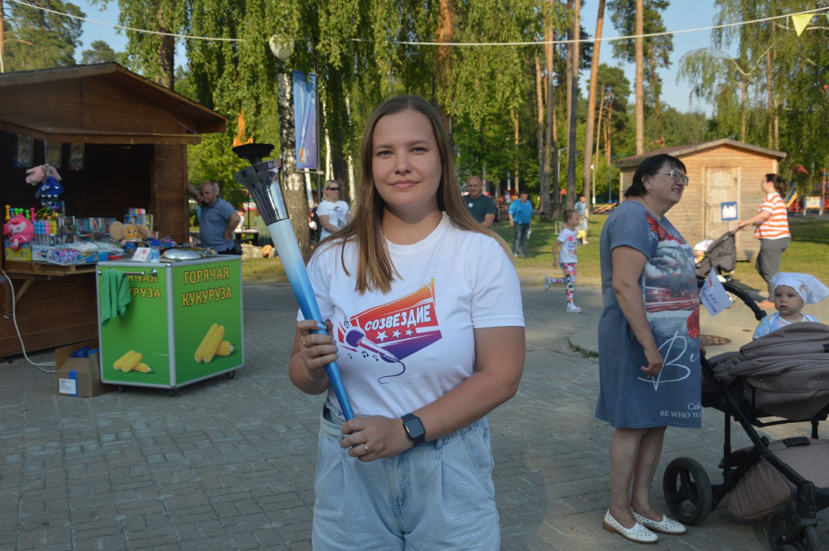 Шатура, Бег Гармонии, финиш, парк,