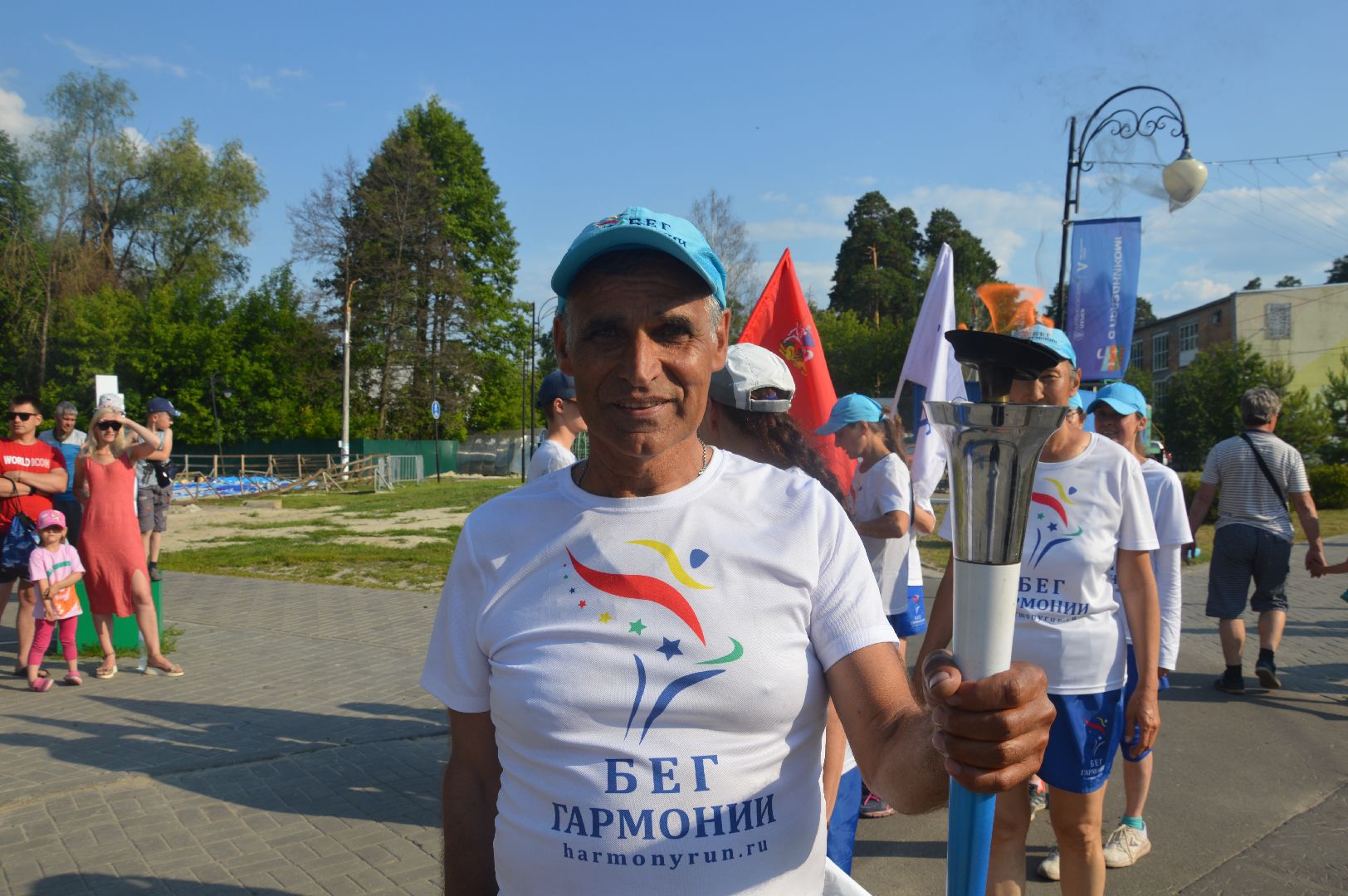 Шатура, Бег Гармонии, финиш, парк,