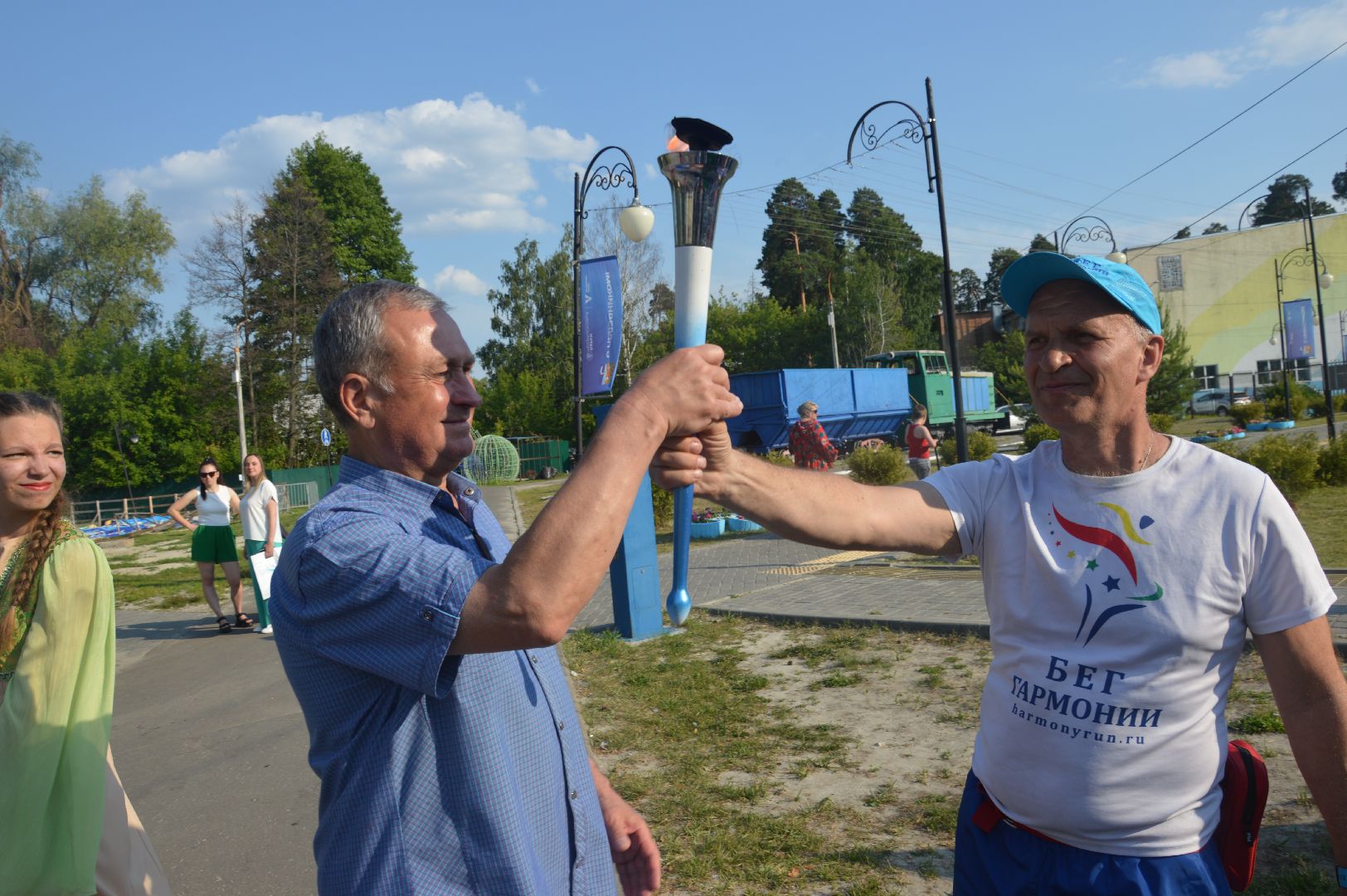 Шатура, Бег Гармонии, финиш, парк,