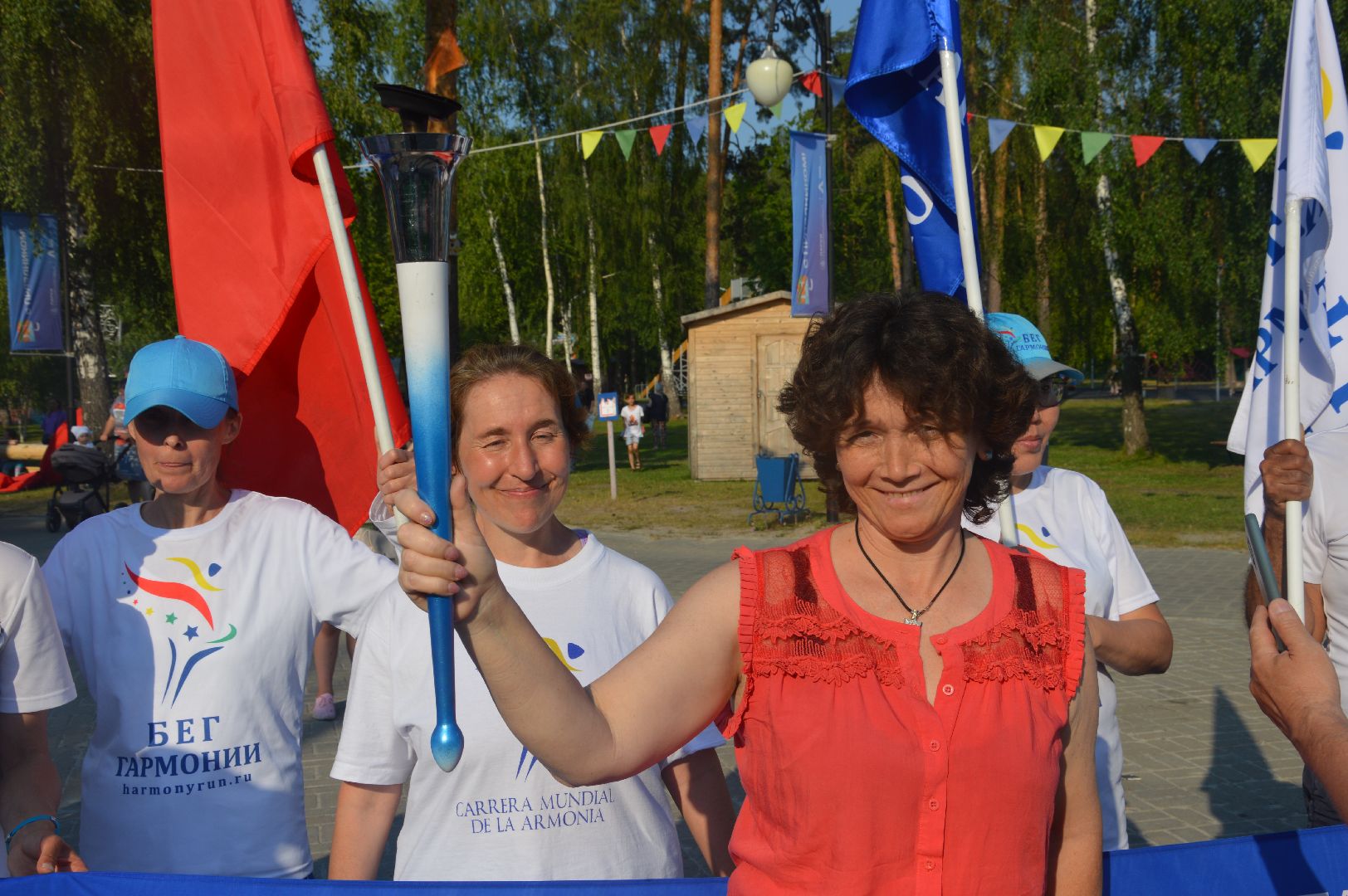 Шатура, Бег Гармонии, финиш, парк,