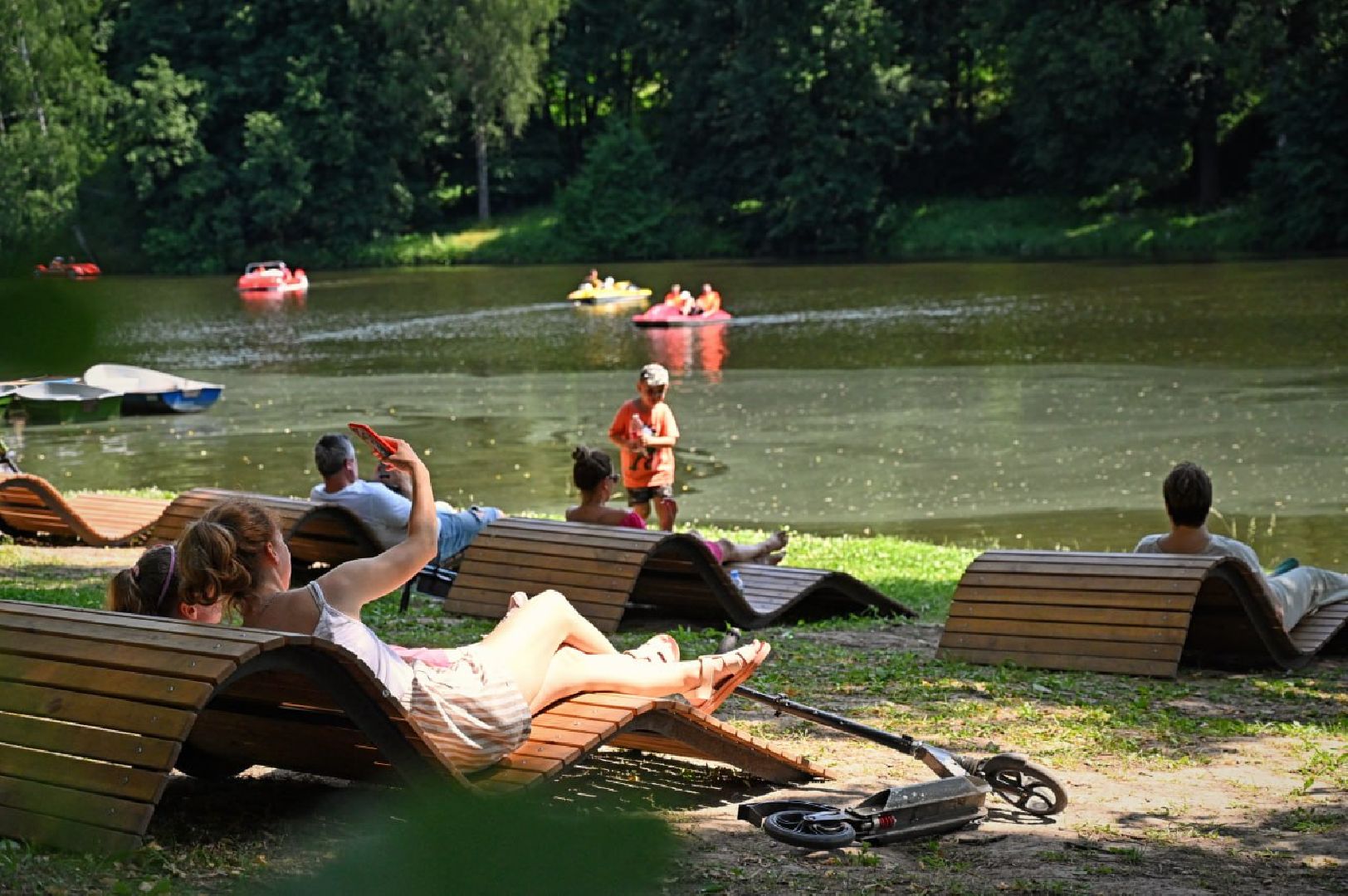 Сергиев Посад, Сергиево-Посадский городской округ, Жара, Лето, Лето в Подмосковье, Парки, Выходные, Культура, Дети