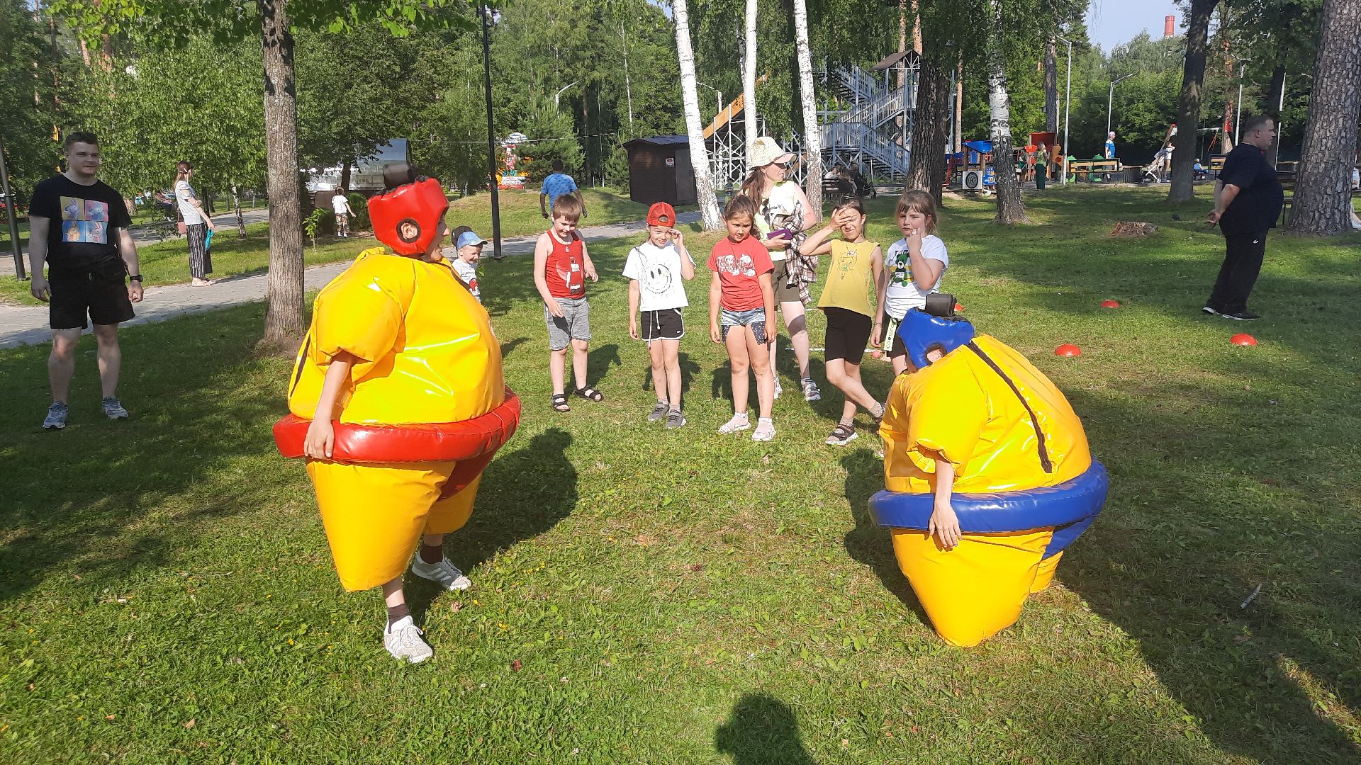 Шатура, парк, Народные гуляния, марафон, бег, гармония