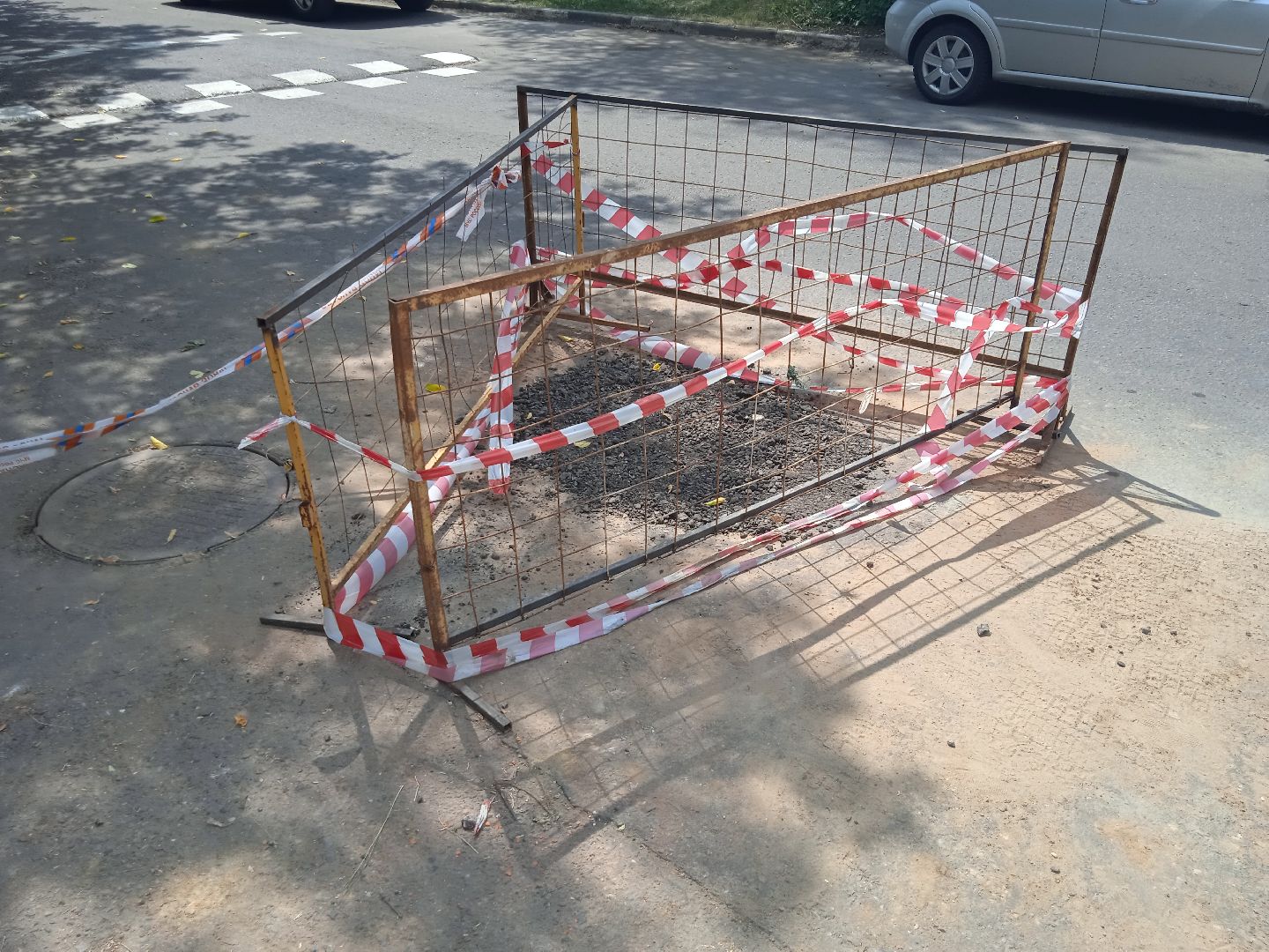 подмыв, грунта, асфальт, Инжтехсервис