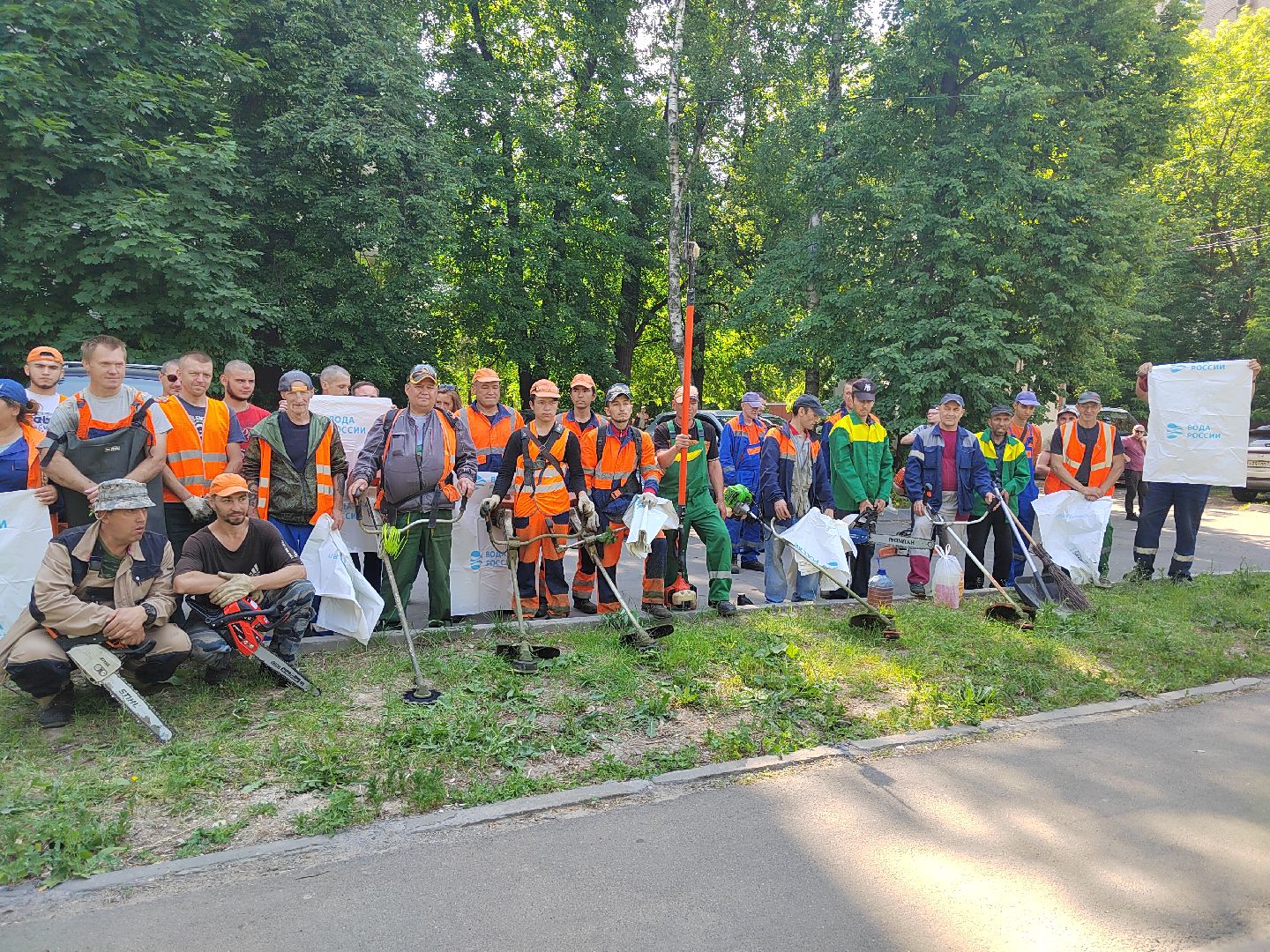 Пушкино, Вода России, экология, Подмосковье, молодая гвардия,