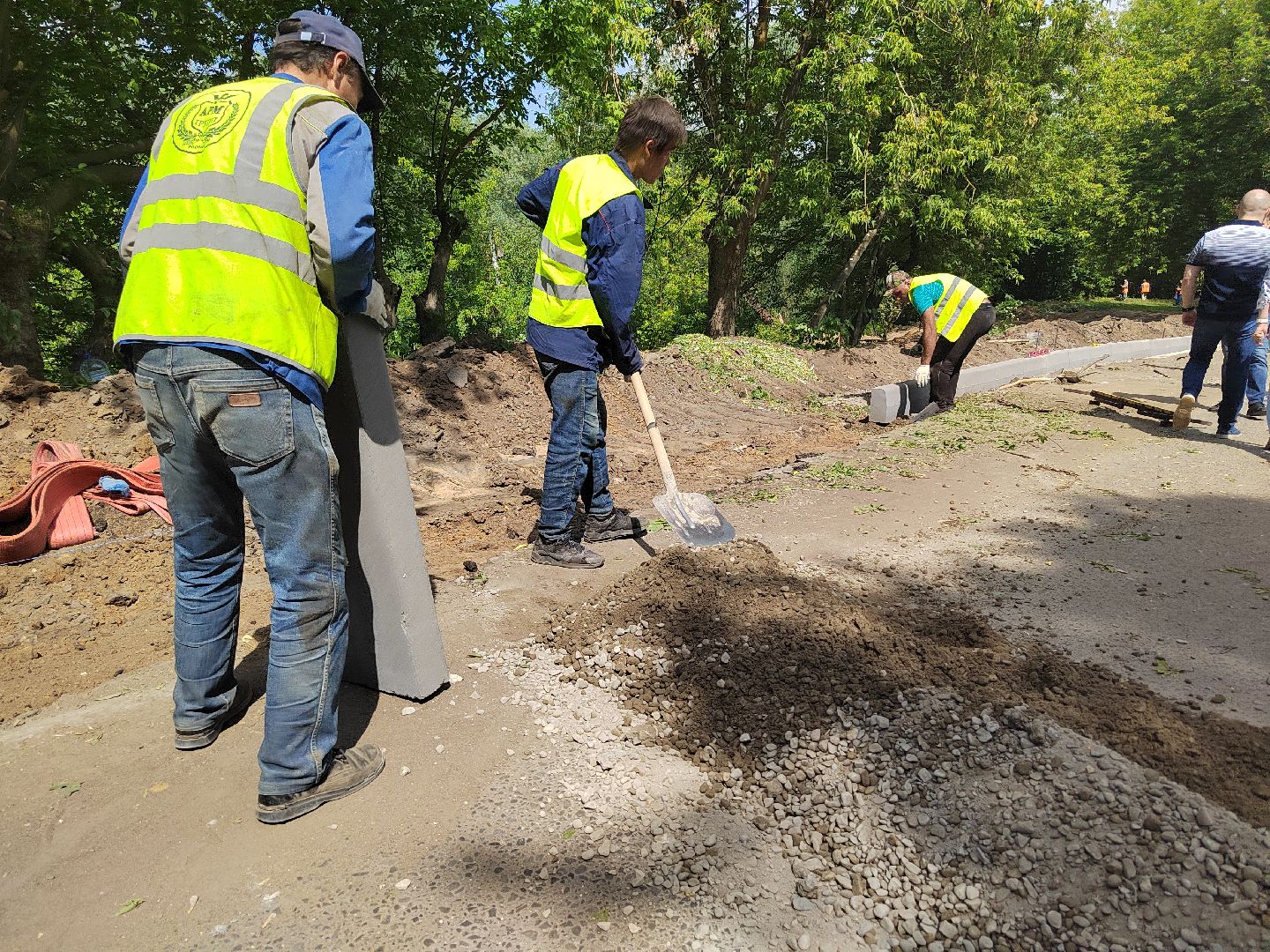 Пушкино, ремонт дорог, благоустройство